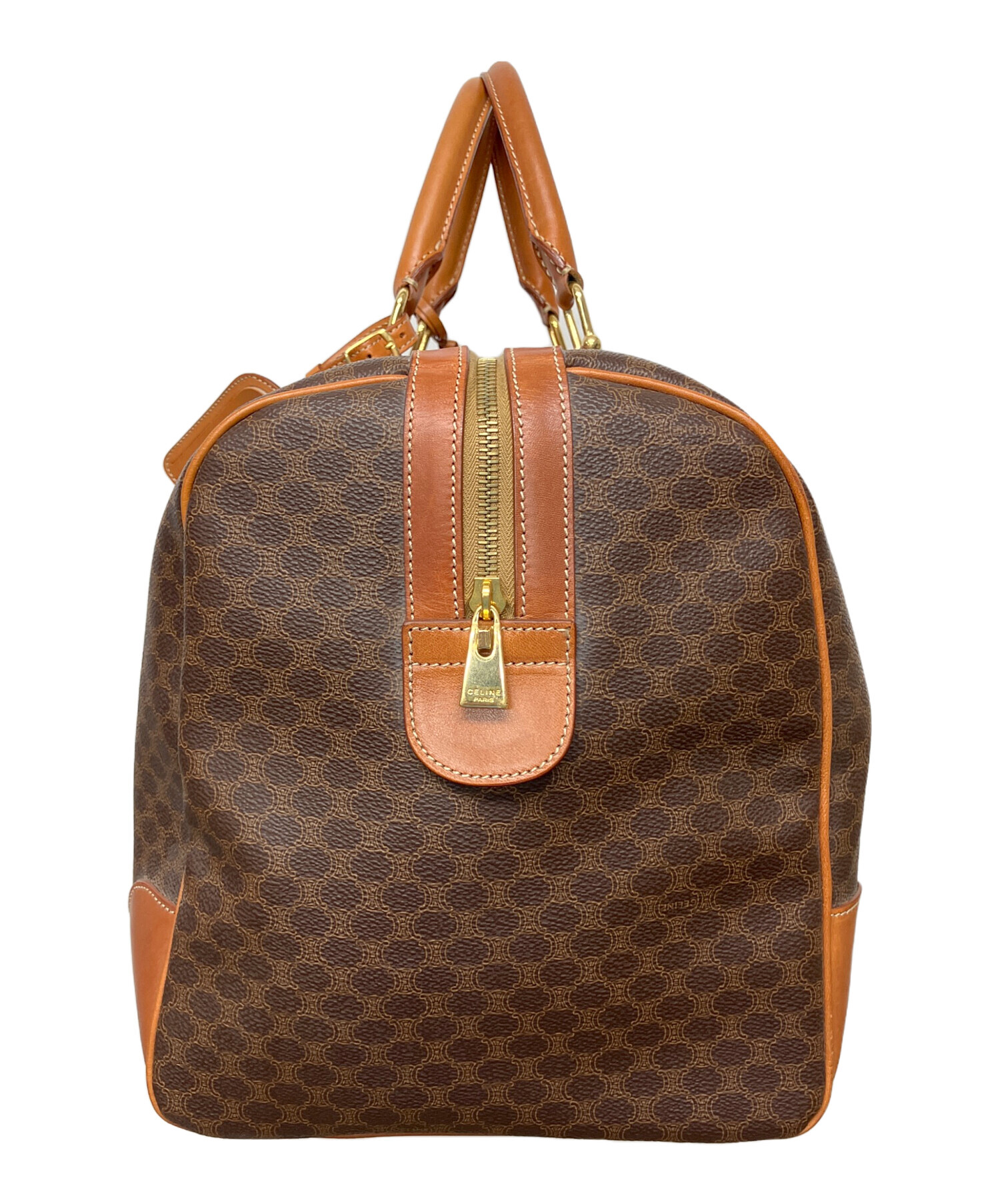 中古・古着通販】CELINE (セリーヌ) ボストンバッグ ブラウン