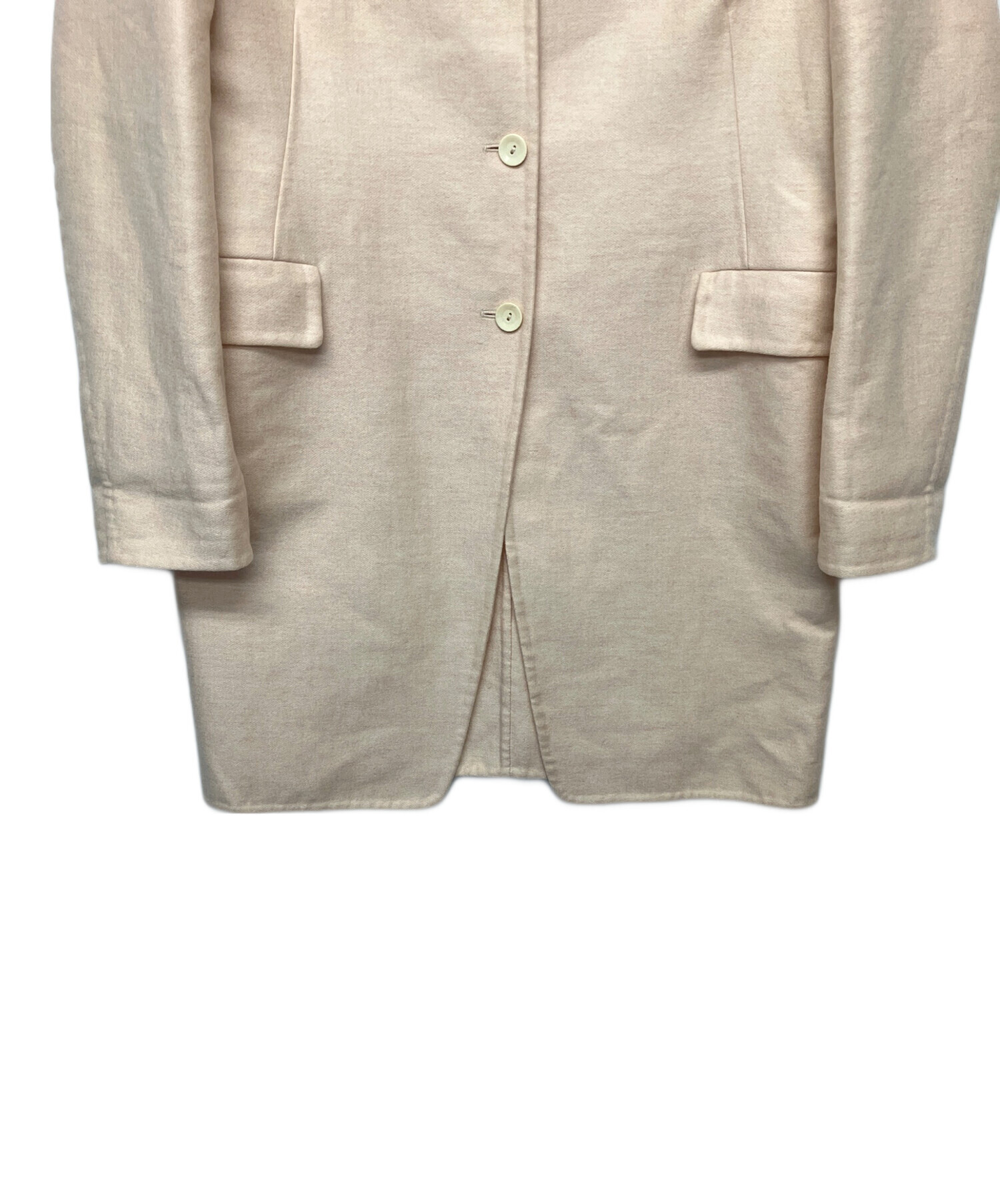 中古・古着通販】JIL SANDER (ジルサンダー) シルク混チェスターコート
