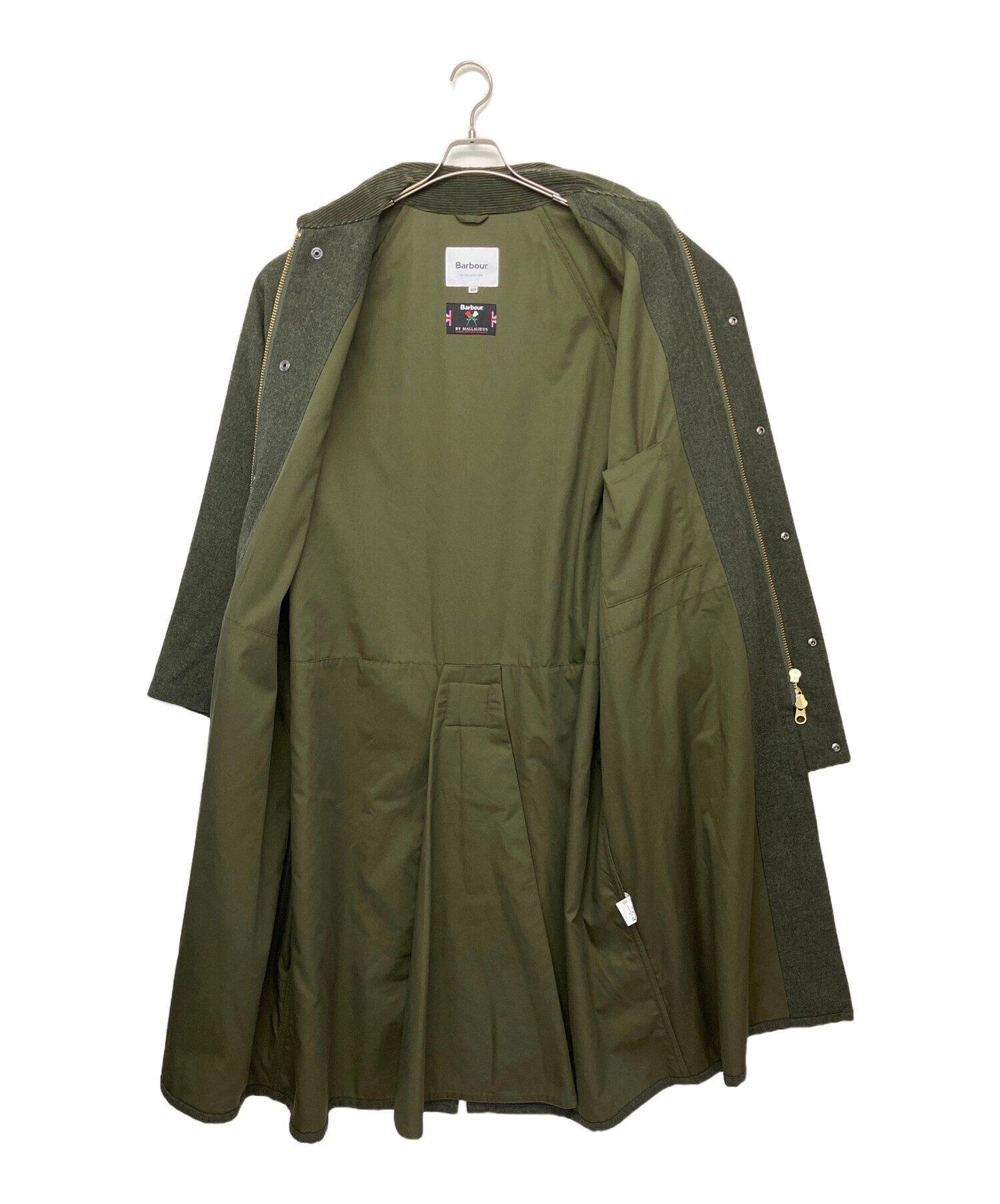 中古・古着通販】Barbour (バブアー) BURGHLEY BY MALLALIEUS ロング