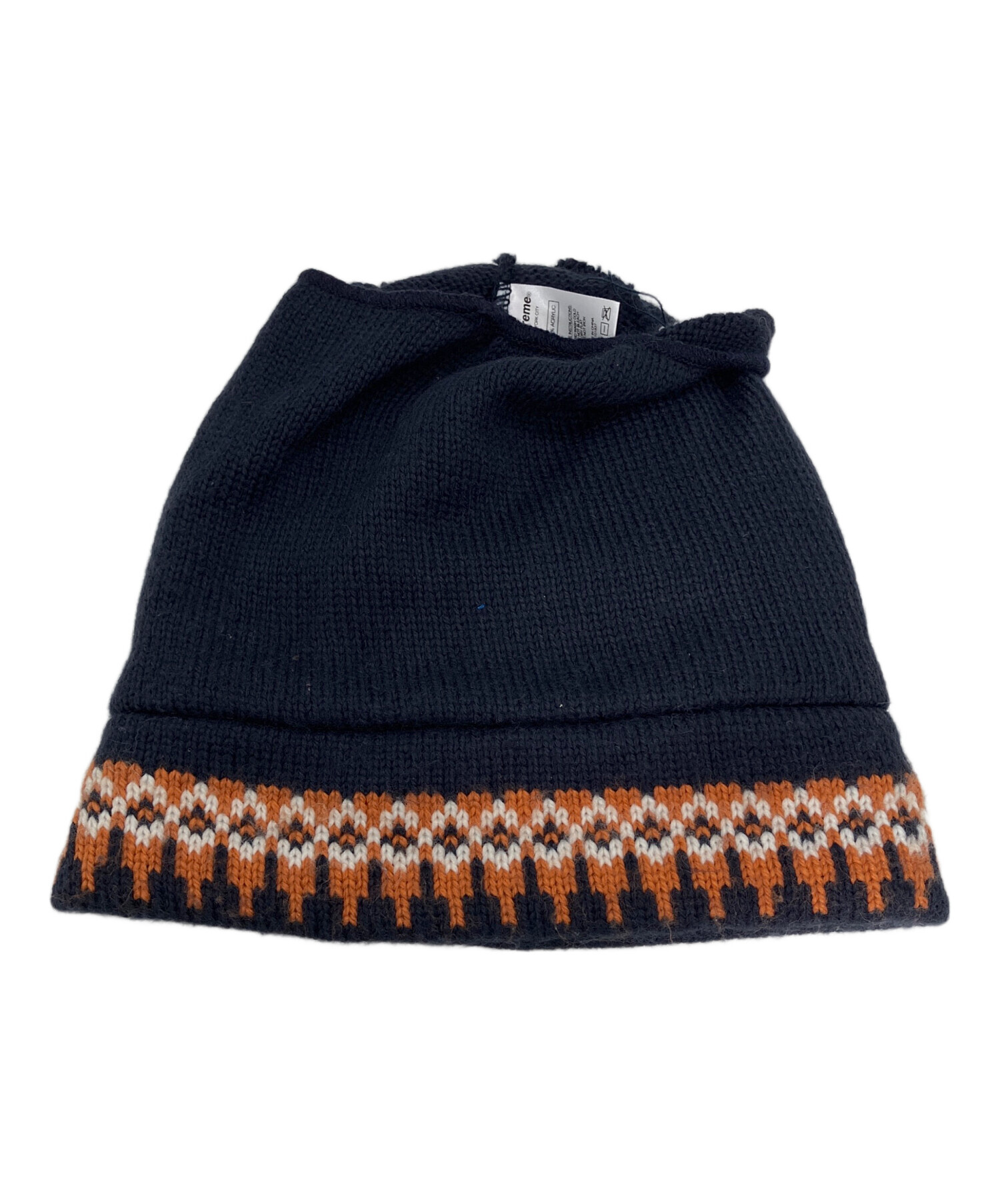 AFB ニット帽　早い者勝ち　最安値 中古・古着通販】Supreme (シュプリーム) ノルディック柄 ニット帽