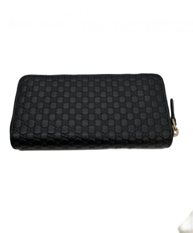 中古・古着通販】GUCCI (グッチ) 長財布 ブラック｜ブランド・古着通販