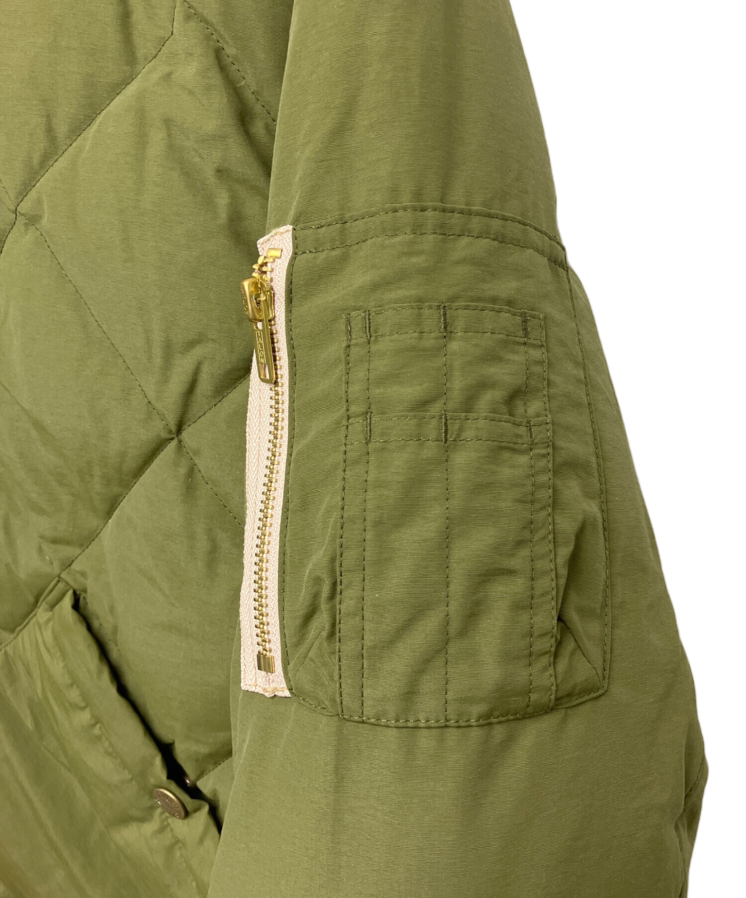 Eddie Bauer ダウンオーバーオール カーキ 中古・古着通販】Eddie Bauer (エディーバウアー) AVIREX