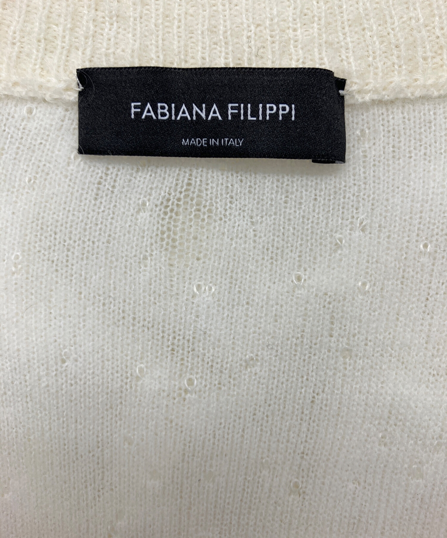 FABIANA FILIPPI ファビアナフィリッピ　ニット　ジャケット 中古・古着通販】Fabiana Filippi (ファビアナフィリッピ) ニット