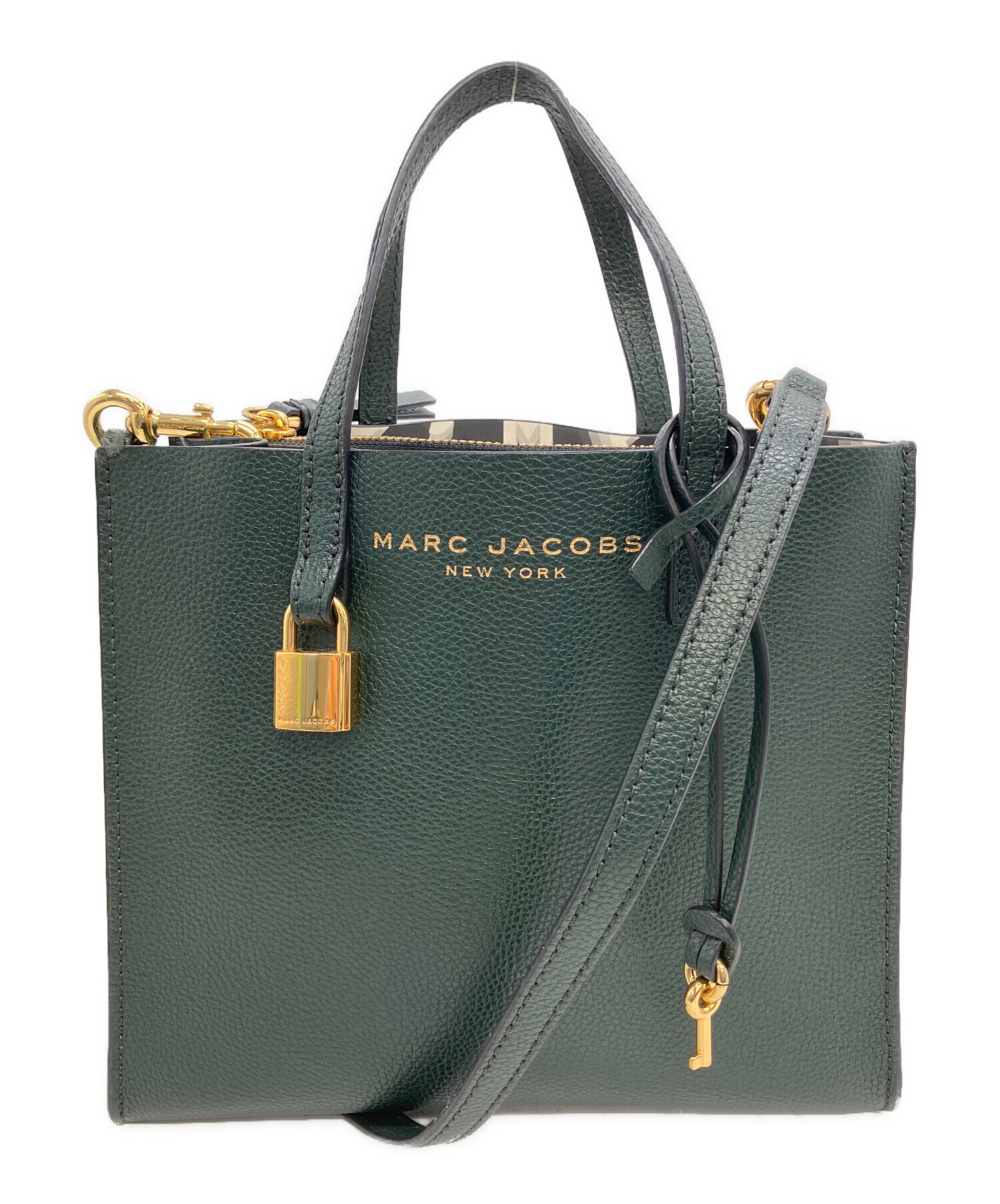 美品 マークジェイコブス　MINI GRIND 2WAY ショルダーバッグ 中古・古着通販】MARC JACOBS (マークジェイコブス) THE GRIND MINI