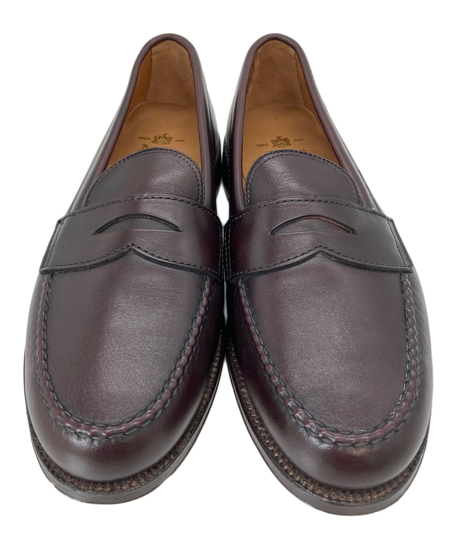 中古・古着通販】Alden (オールデン) ローファー ブラウン サイズ:8 1 