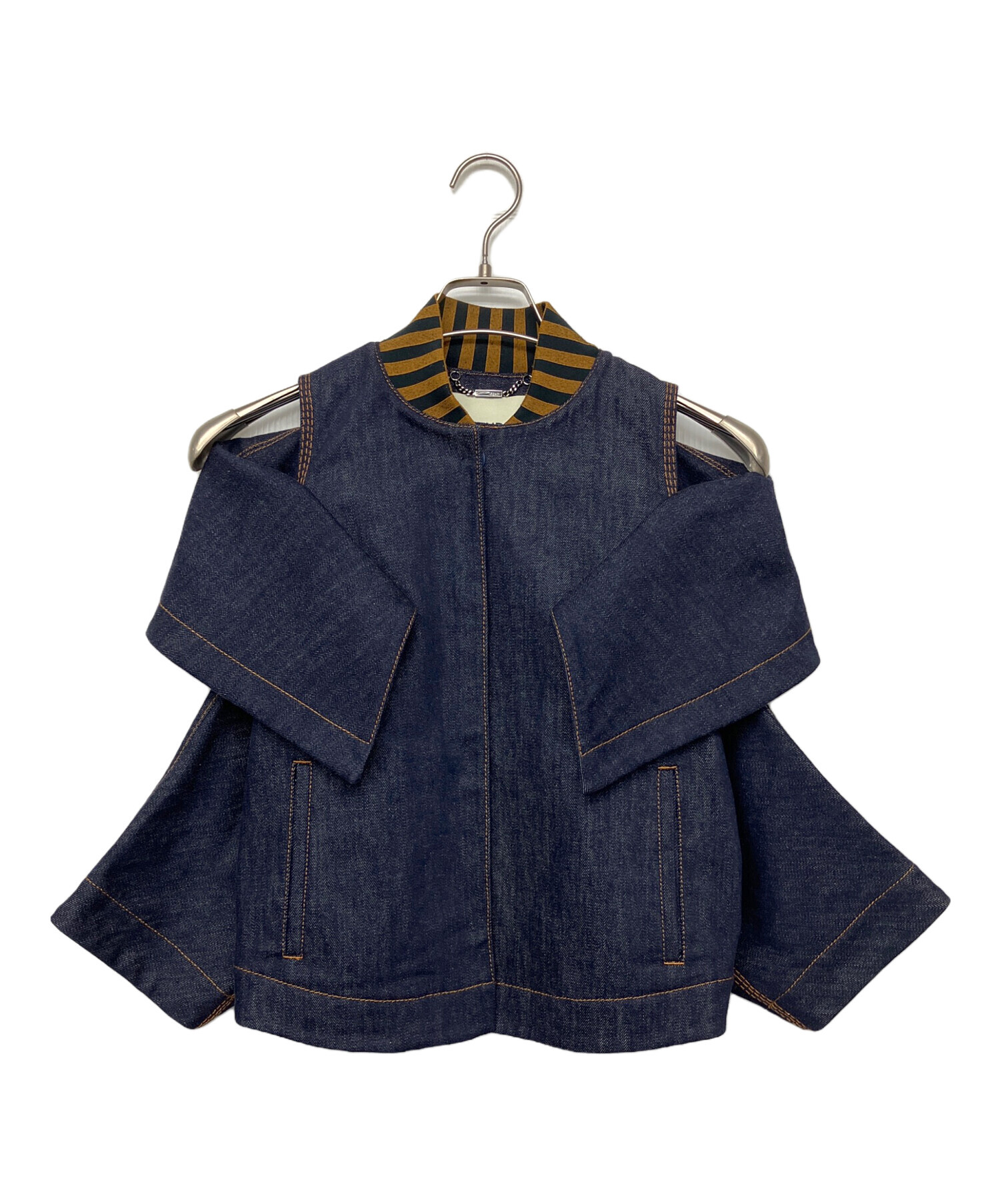中古・古着通販】FENDI (フェンディ) FLF515 A0MR CUT OUT DENIM