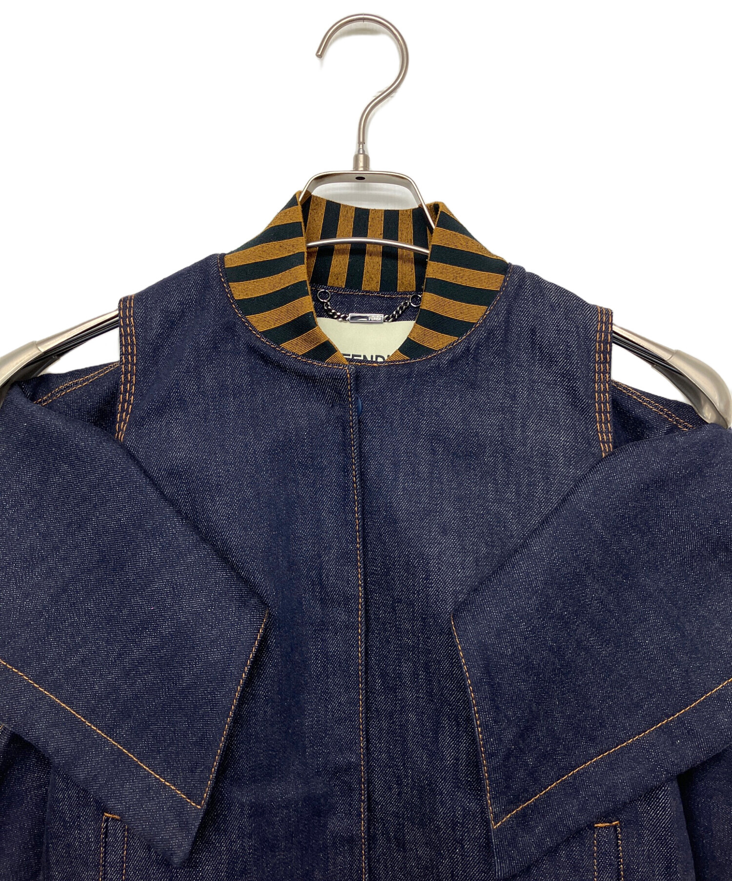 中古・古着通販】FENDI (フェンディ) FLF515 A0MR CUT OUT DENIM
