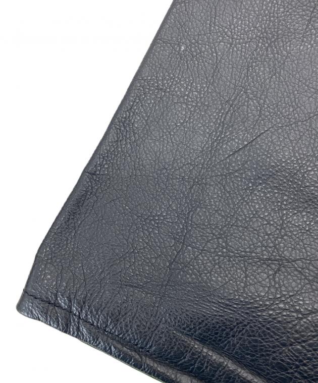 中古・古着通販】Aero LEATHER (エアロレザー) レザーパンツ ブラック