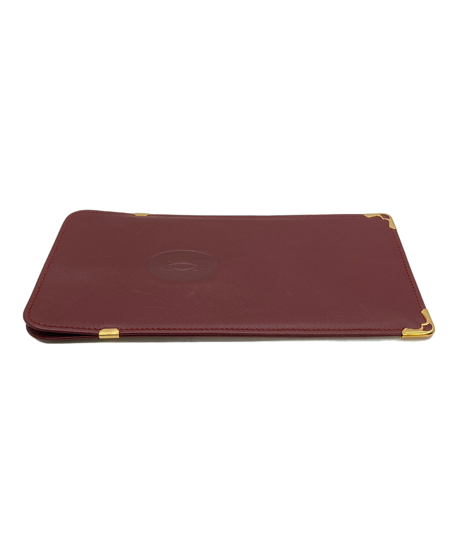中古・古着通販】Cartier (カルティエ) ライン メガネケース レッド