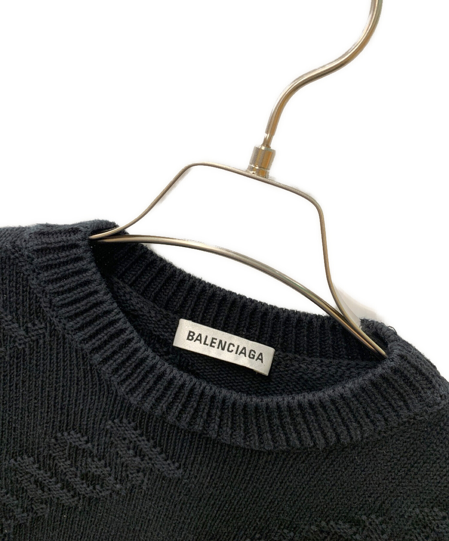 中古・古着通販】BALENCIAGA (バレンシアガ) クルーネックニット