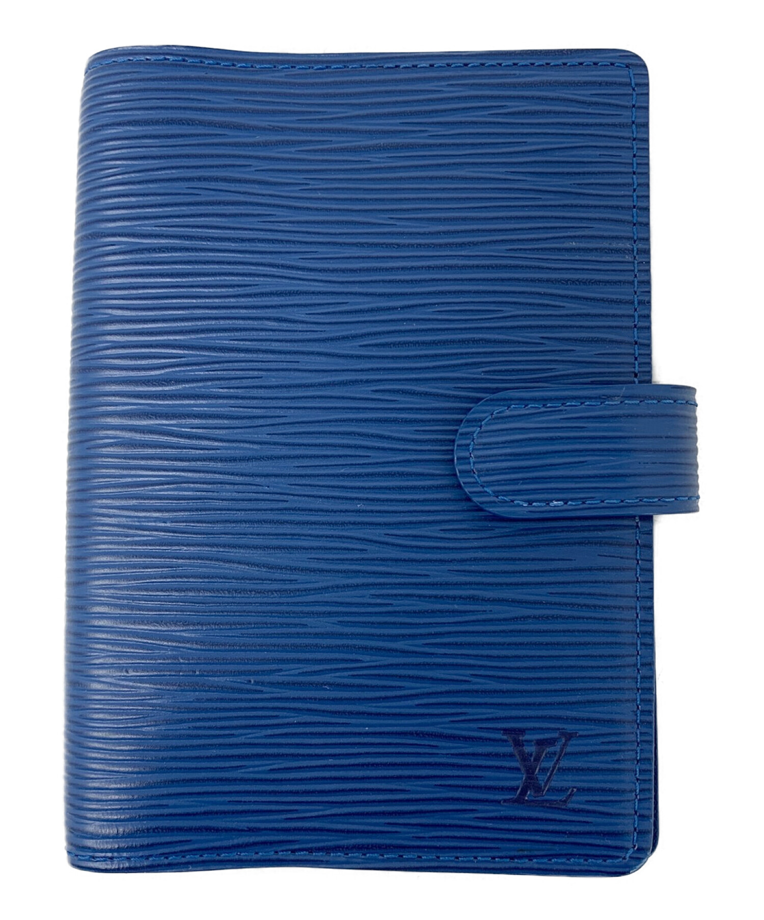 【未使用品】ルイヴィトン手帳カバー 中古・古着通販】LOUIS VUITTON (ルイ ヴィトン) 手帳カバー ブルー