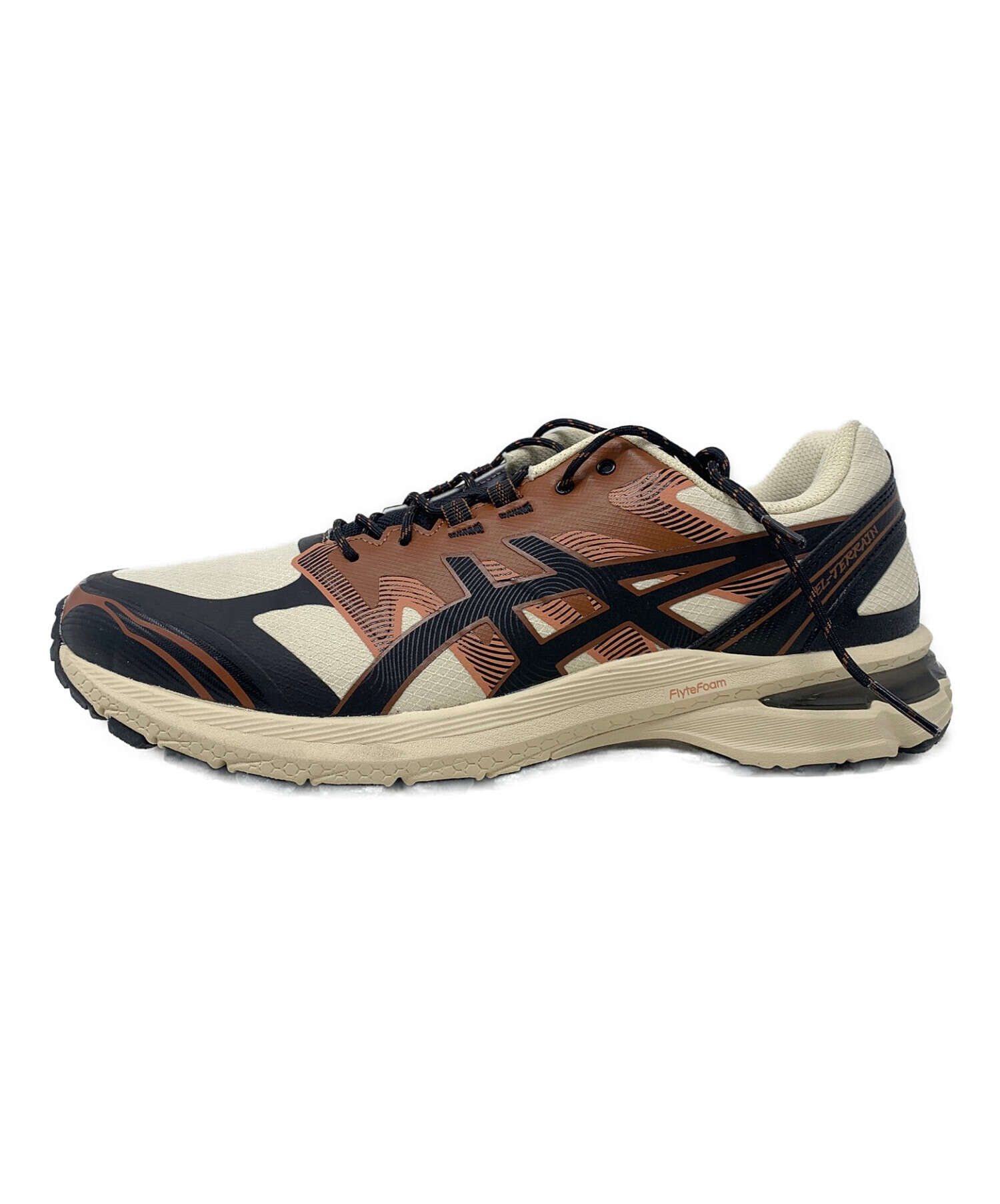 中古・古着通販】asics (アシックス) GEL-TERRAIN ブラック×ブラウン 