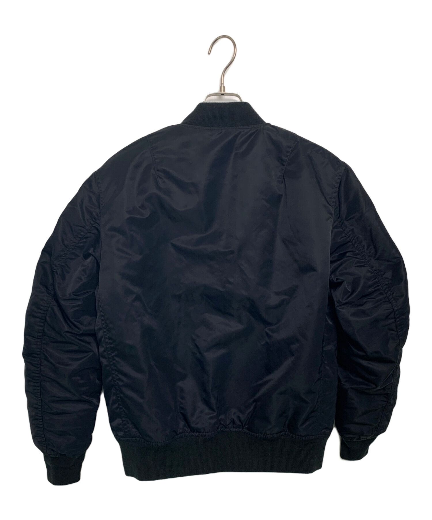 HOUSTON ヒューストンMA-1 フライトジャケット リバーシブル ブラック