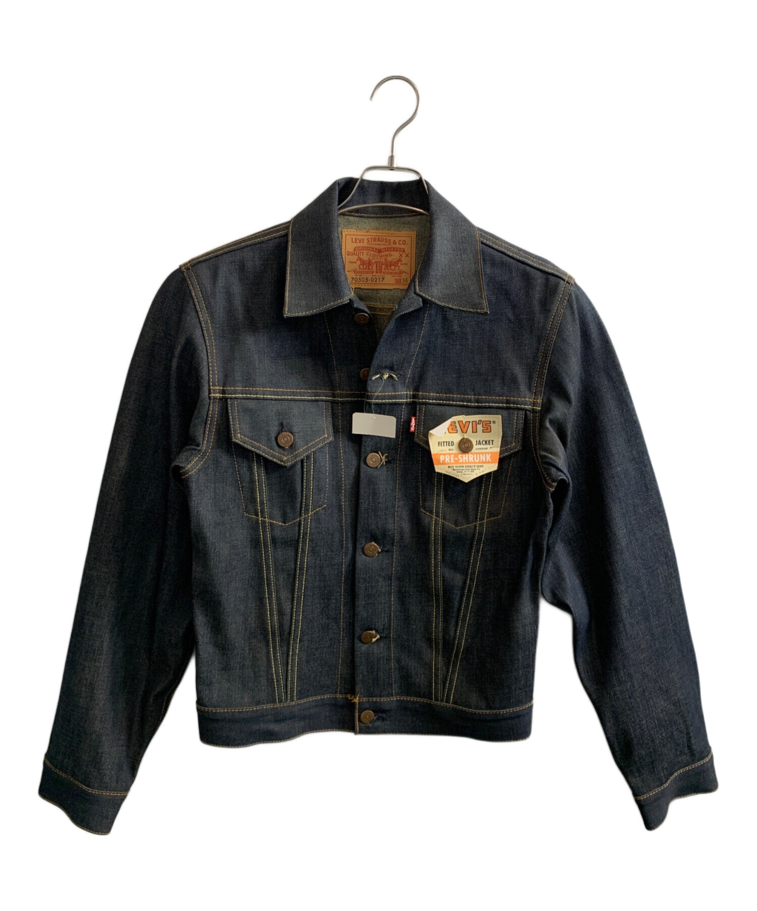 Levi's デニムジャケット USA製 新品タグ付き 中古・古着通販】LEVI'S (リーバイス) LEVI'S デニムトラッカー