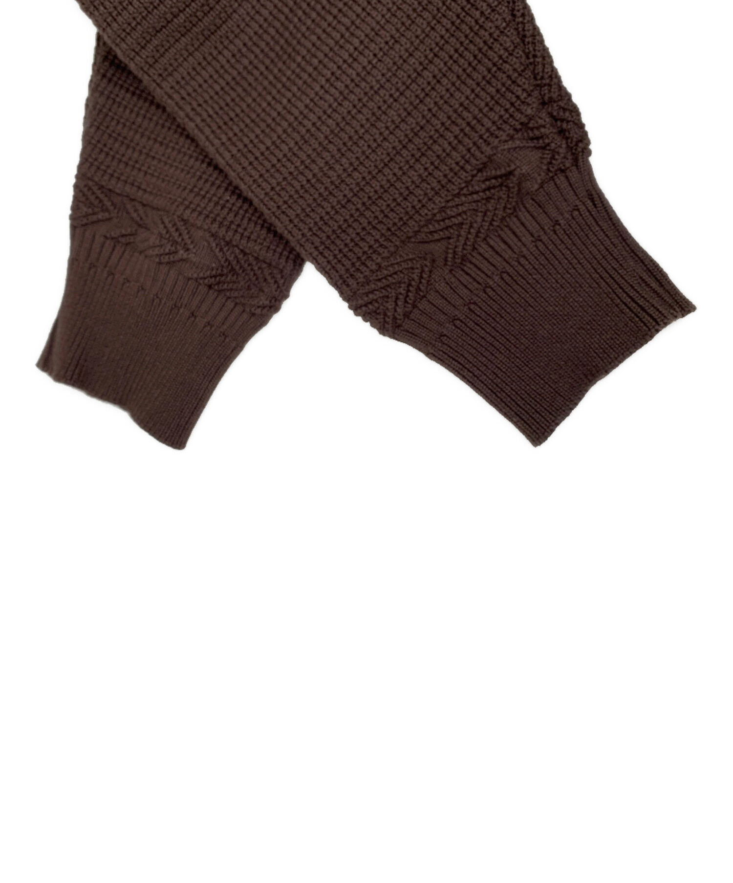 中古・古着通販】YASHIKI (ヤシキ) YASHIKI アラレニット ブラウン