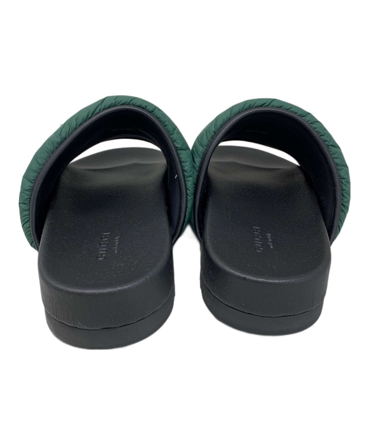 GUCCI グッチシェリーラインパデッドスライドサンダル 中古・古着通販】GUCCI (グッチ) GUCCI シェリーライン パテッド