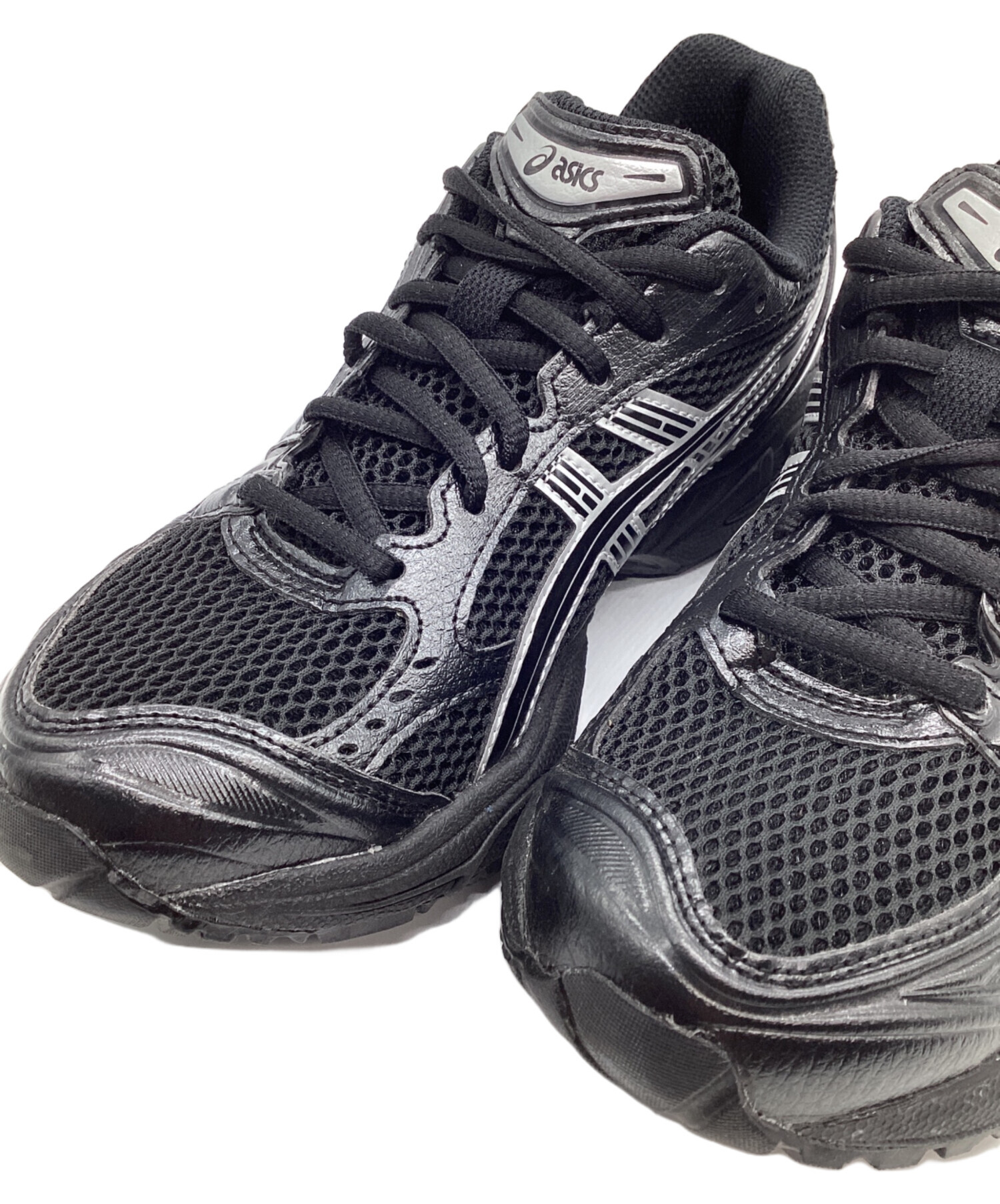 中古・古着通販】asics (アシックス) スニーカー ブラック×ホワイト