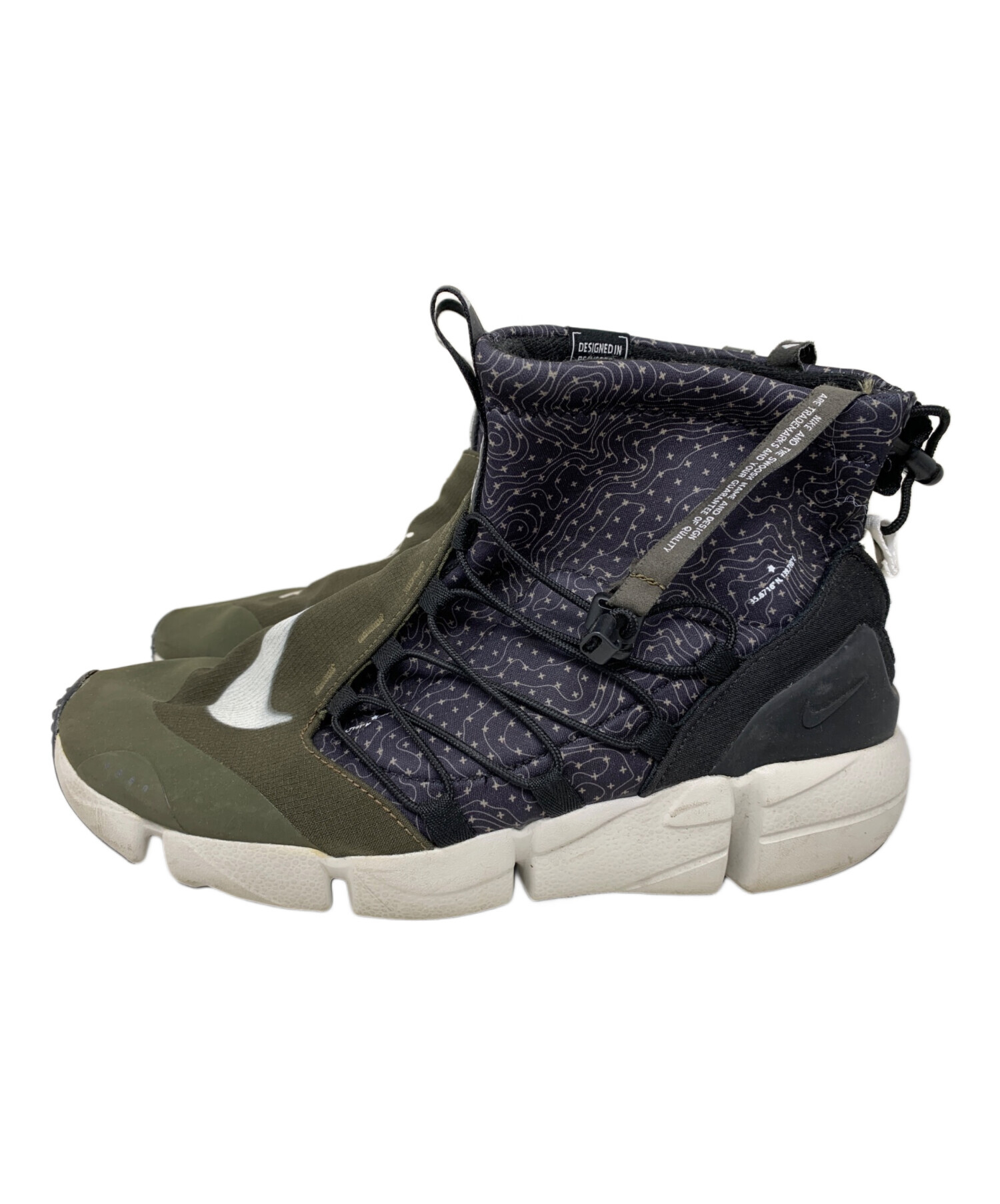 中古・古着通販】NIKE (ナイキ) NIKE Air Footscape Mid Utility 