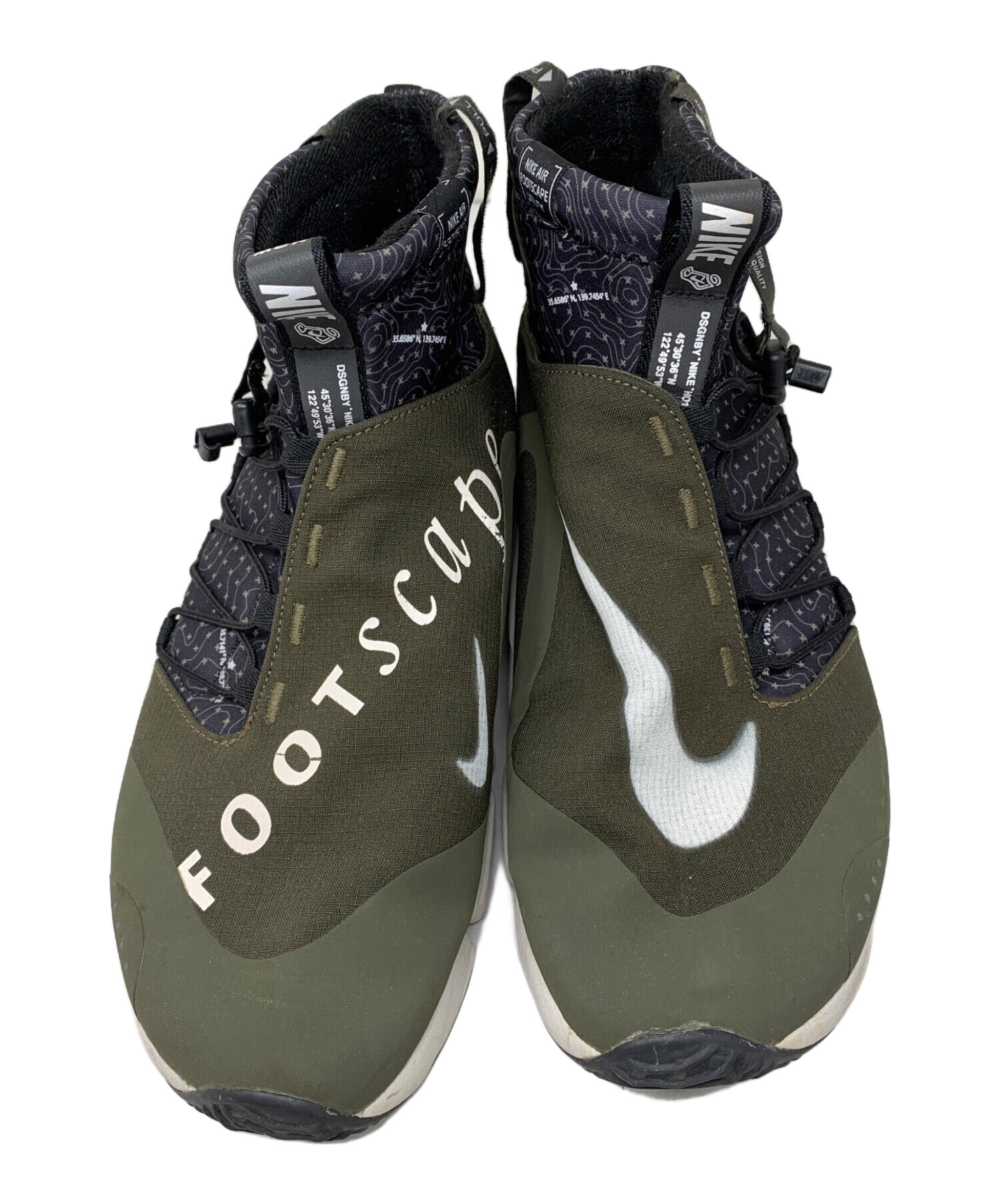 中古・古着通販】NIKE (ナイキ) NIKE Air Footscape Mid Utility 