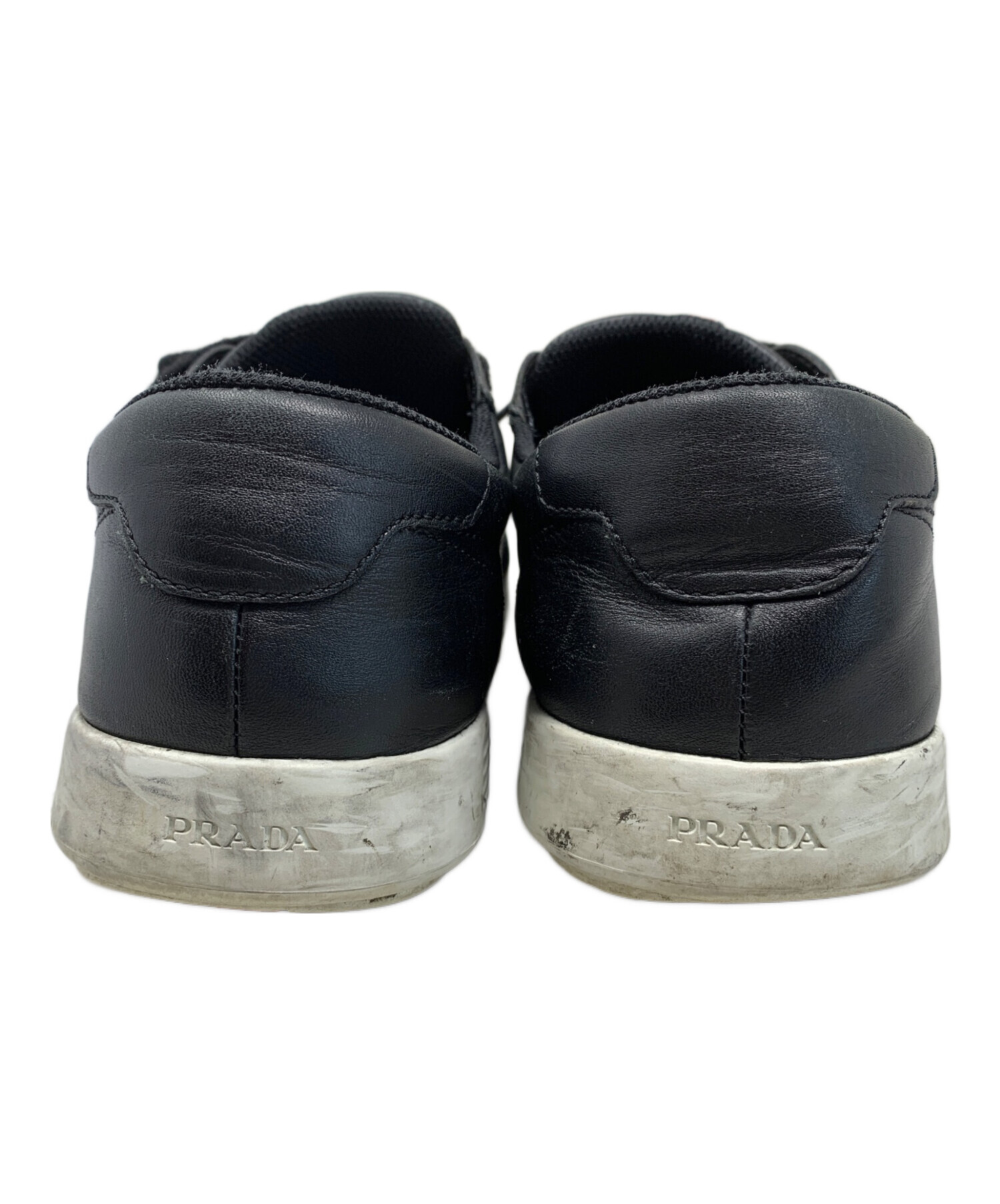 中古・古着通販】PRADA (プラダ) PRADA キャンバススニーカー ブラック