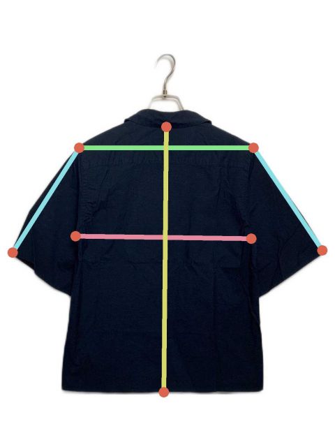 中古・古着通販】AURALEE (オーラリー) AURALEE 半袖シャツ ネイビー