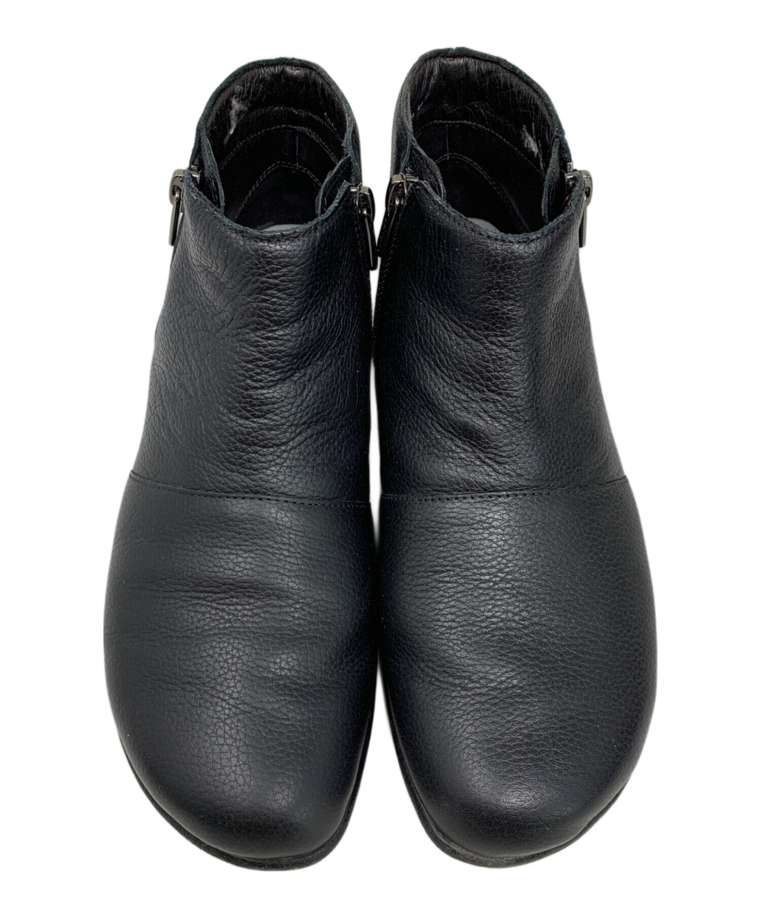 【美品】naot wanaka ショートブーツ ブラック 牛革 シボ 38 秋冬 WANAKA / Soft Black - ラインナップ - NAOT ナオトジャパン