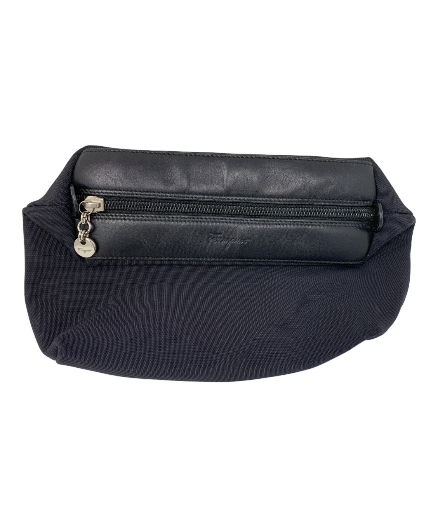 中古・古着通販】Ferragamo (フェラガモ) Ferragamo ポーチ ブラック 