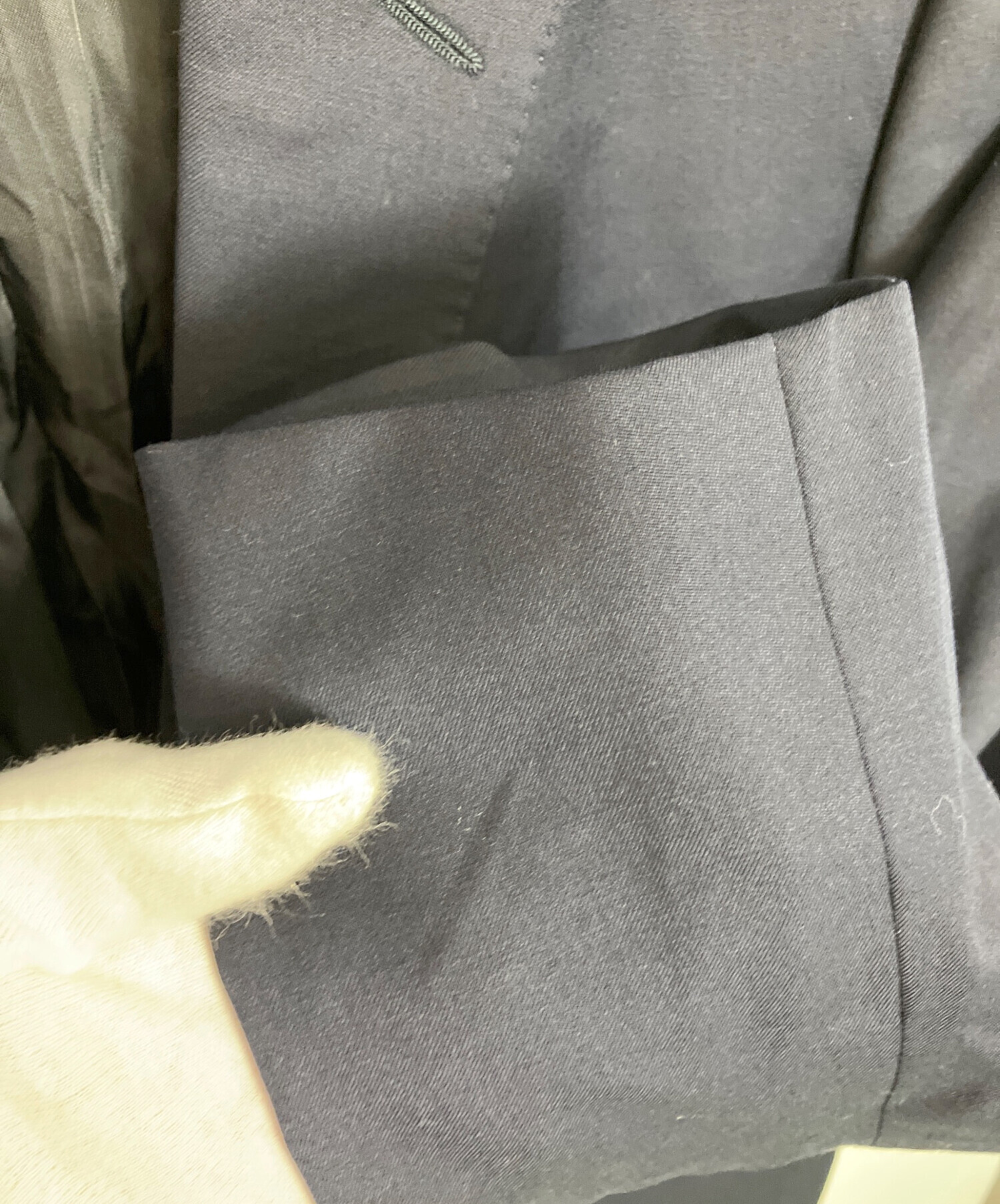 中古・古着通販】GUCCI (グッチ) テーラードジャケット ネイビー