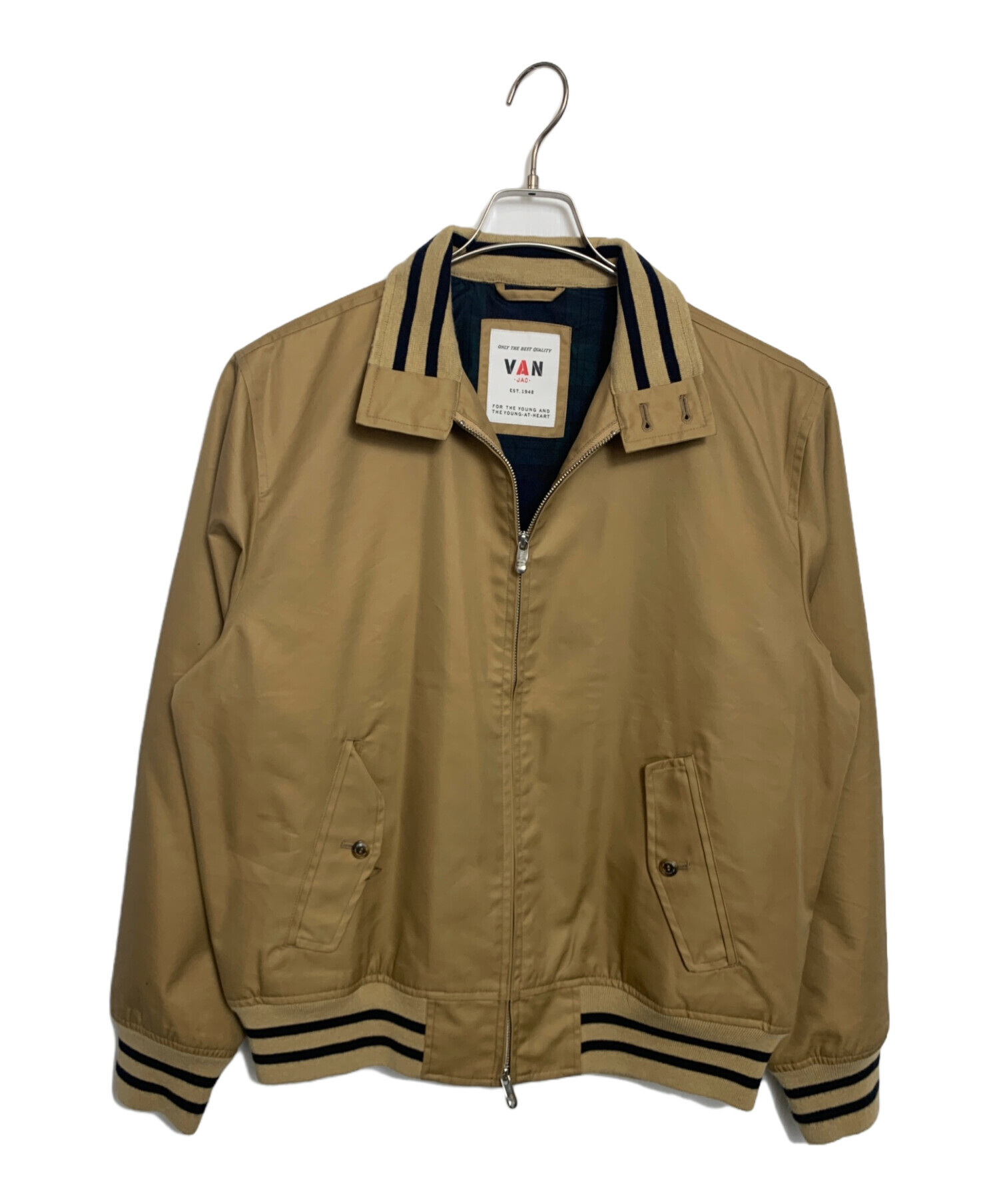 中古・古着通販】VAN (ヴァン) VAN スイングトップ キャメル サイズ:LL