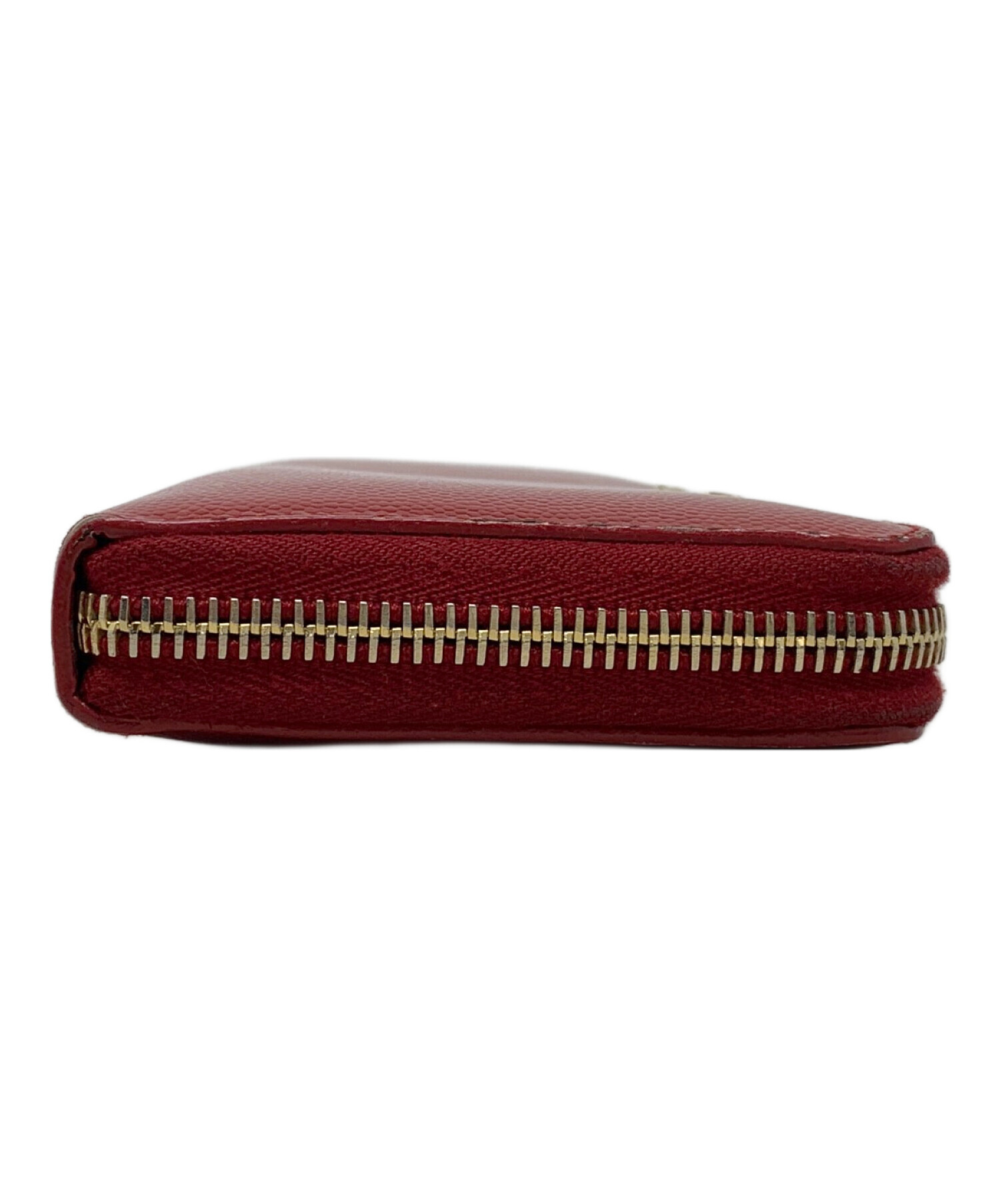 【中古】Yves Saint Laurent 長財布　赤　372264　※ファスナー破損[79][240079022379] 中古】Yves Saint Laurent 長財布 赤 372264 ※ファスナー破損[79