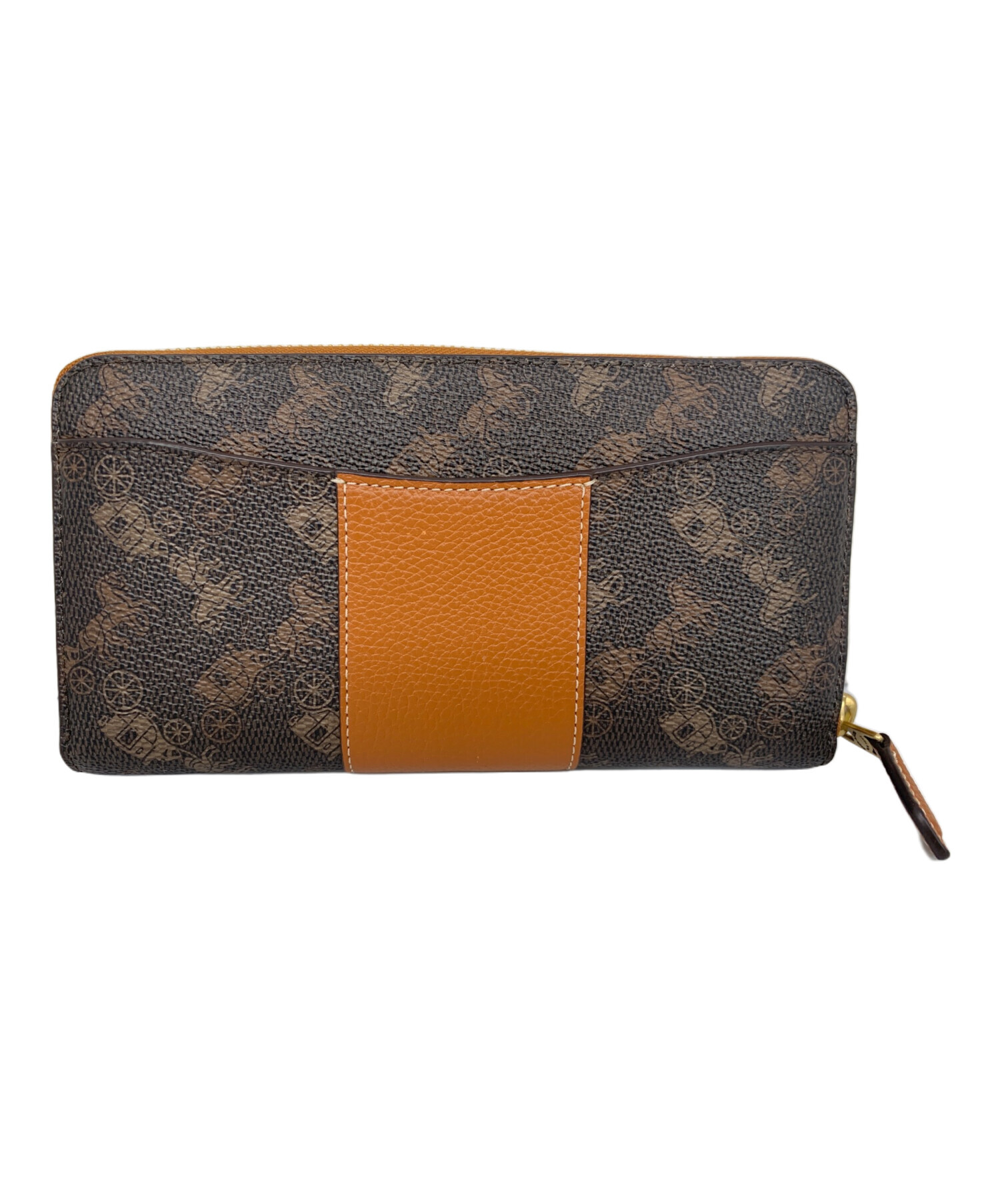中古・古着通販】COACH (コーチ) COACH 長財布 ブラウン｜ブランド 
