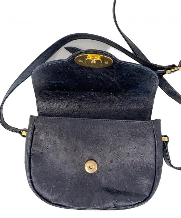 NINA RICCI ニナリッチ ショルダーバッグ  黒 【古着】【中古】【送料無料】 中古・古着通販】NINA RICCI (ニナリッチ) ショルダーバッグ｜ブランド