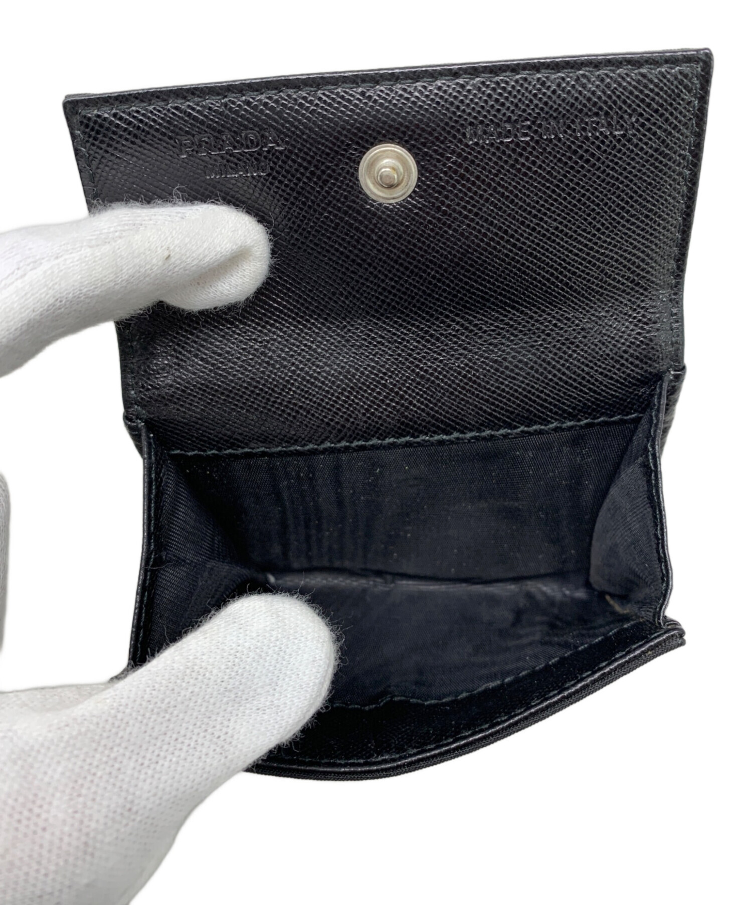 中古・古着通販】PRADA (プラダ) PRADA コインケース ブラック