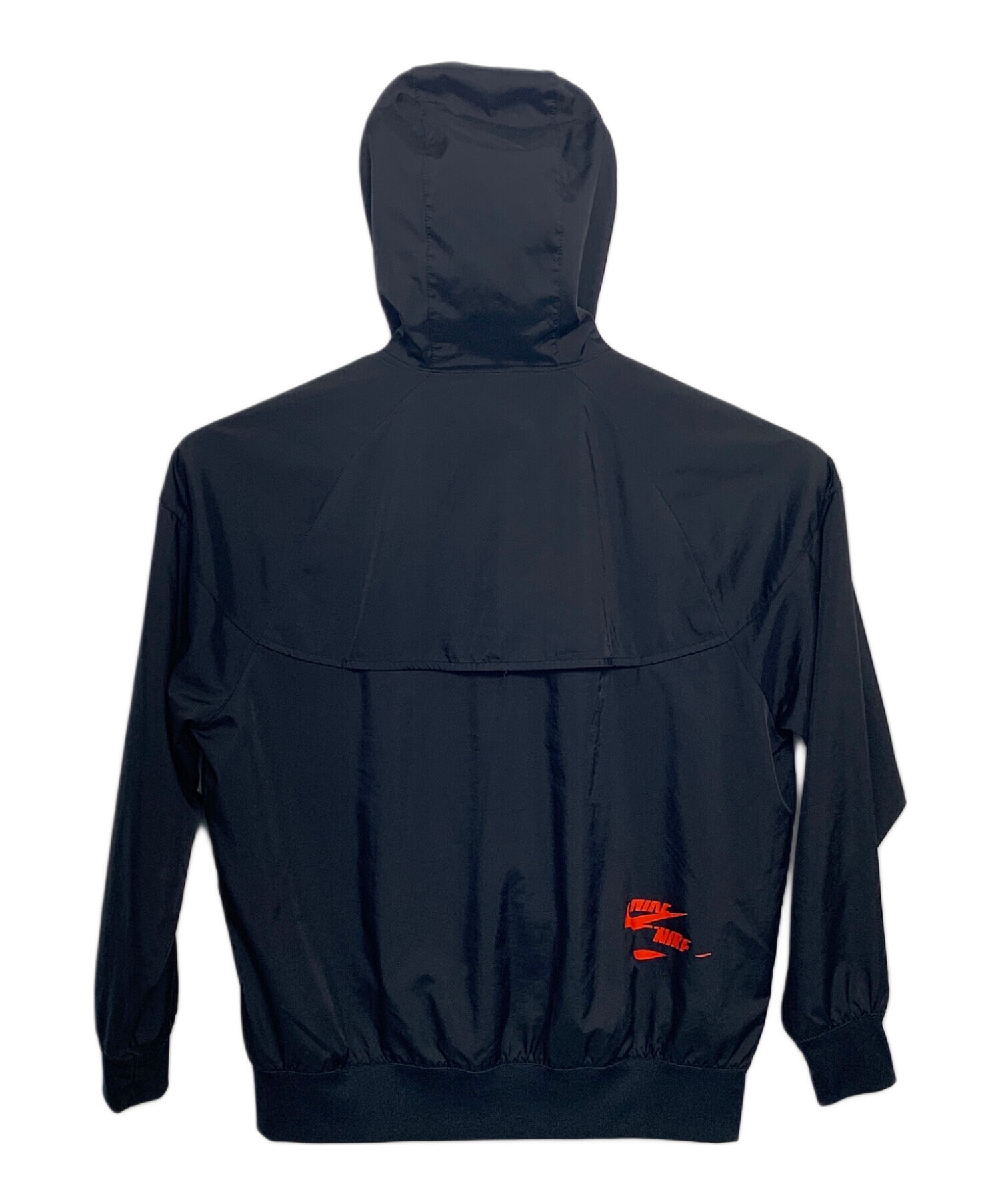 中古・古着通販】NIKE (ナイキ) ナイロンジャケット ブラック サイズ:L 