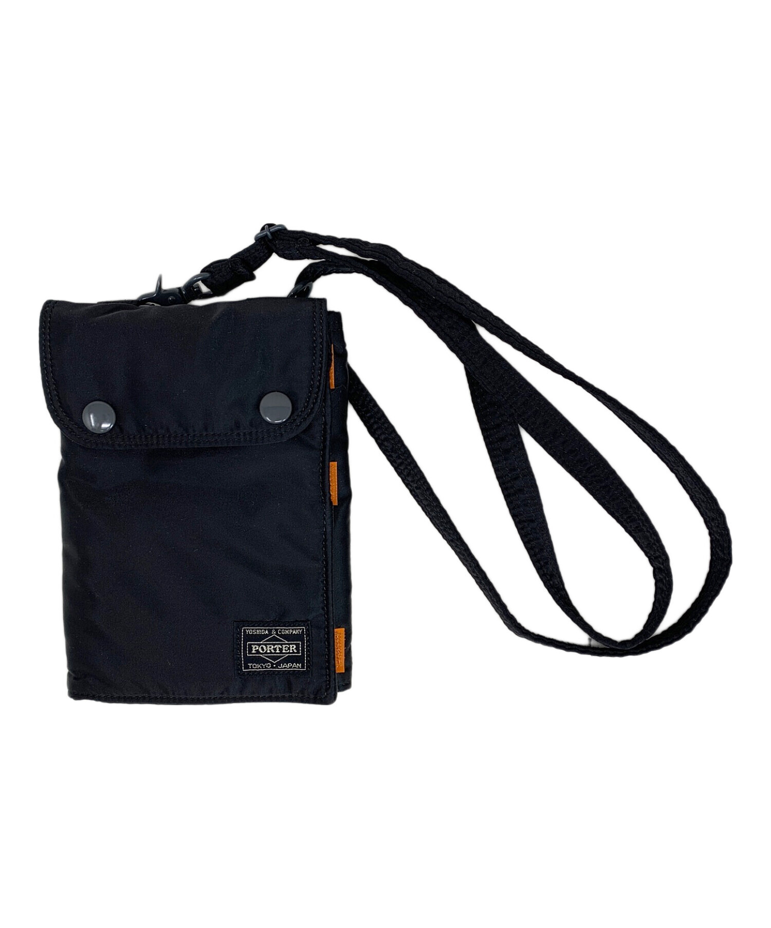 【美品】PORTER 中古・古着通販】PORTER (ポーター) NAVIGATOR BAG ブラック