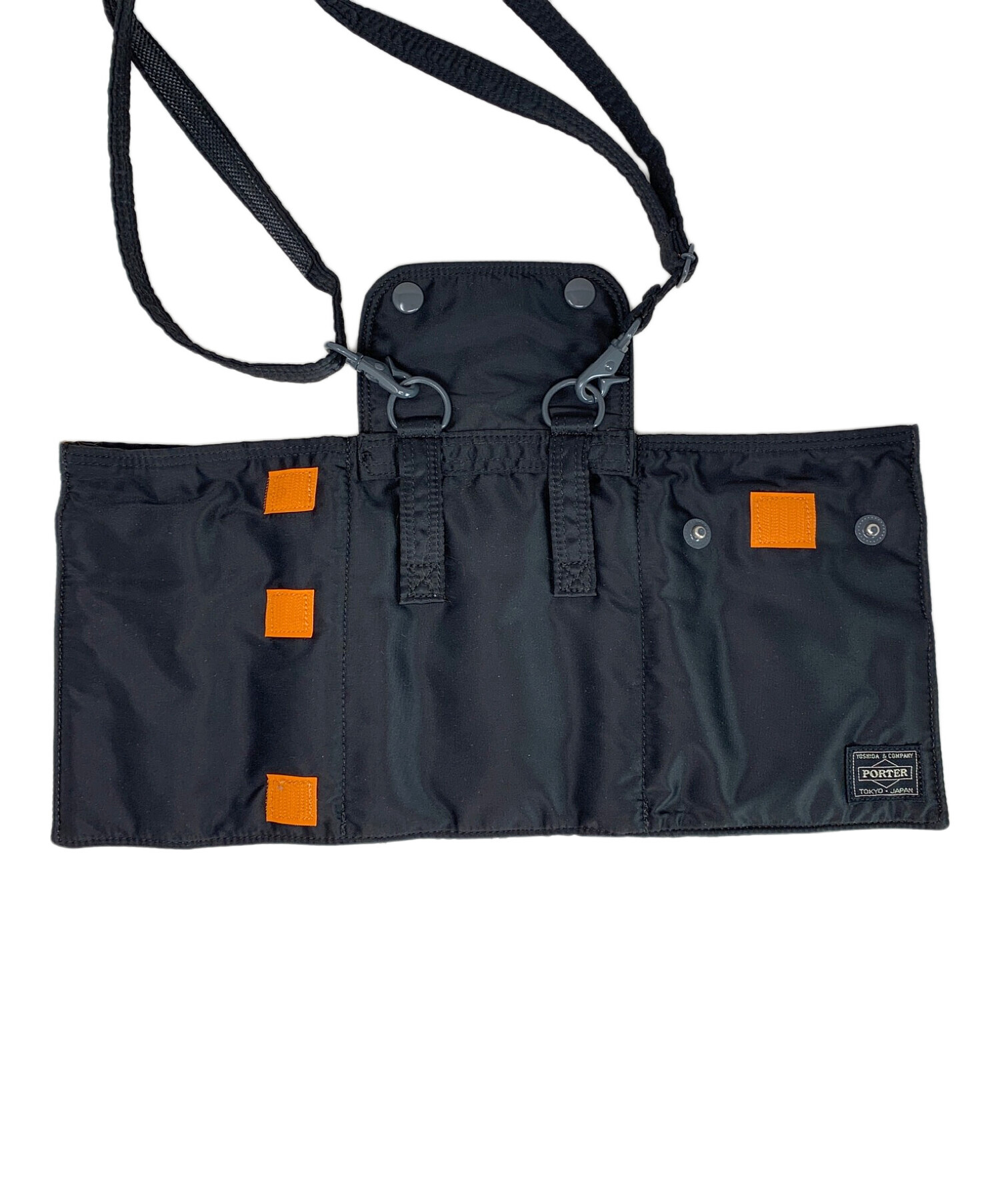 【美品】PORTER 中古・古着通販】PORTER (ポーター) NAVIGATOR BAG ブラック