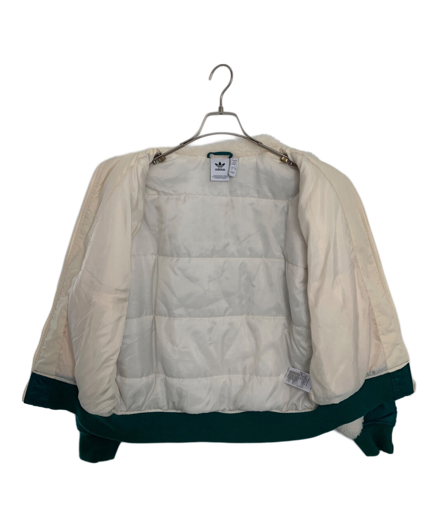 中古・古着通販】adidas (アディダス) adidas ボアジャケット ホワイト