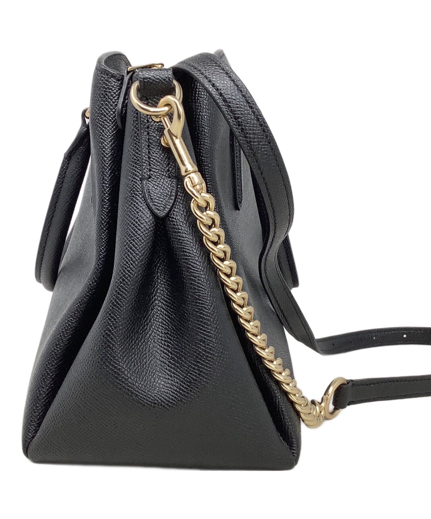 中古・古着通販】COACH (コーチ) 2WAYショルダーバッグ ブラック