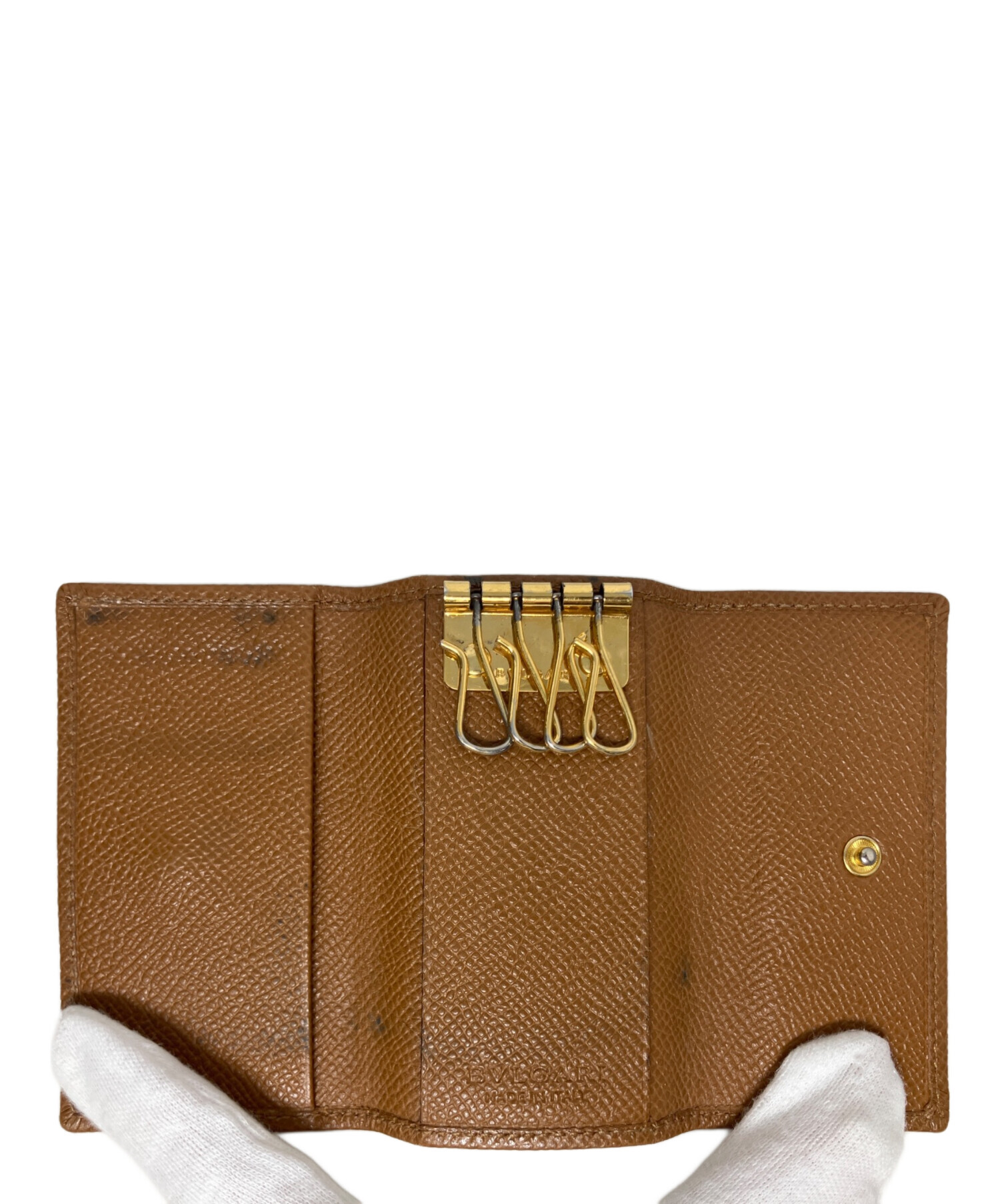 中古・古着通販】BVLGARI (ブルガリ) BVLGARI キーケース ブラウン