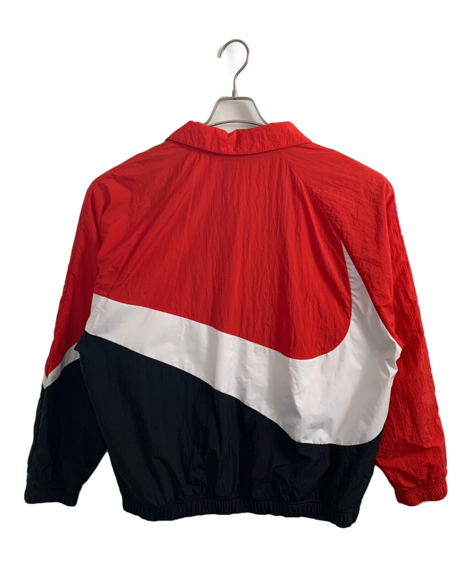 XLサイズ NIKE HBR STMT WOVEN JACKET - RED 中古・古着通販】NIKE (ナイキ) NIKE HBR STMT WOVEN JACKET ブラック