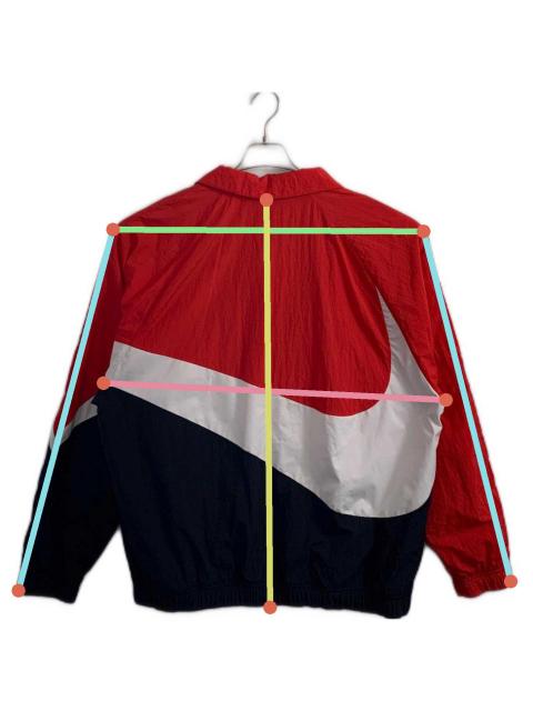 中古・古着通販】NIKE (ナイキ) NIKE HBR STMT WOVEN JACKET ブラック
