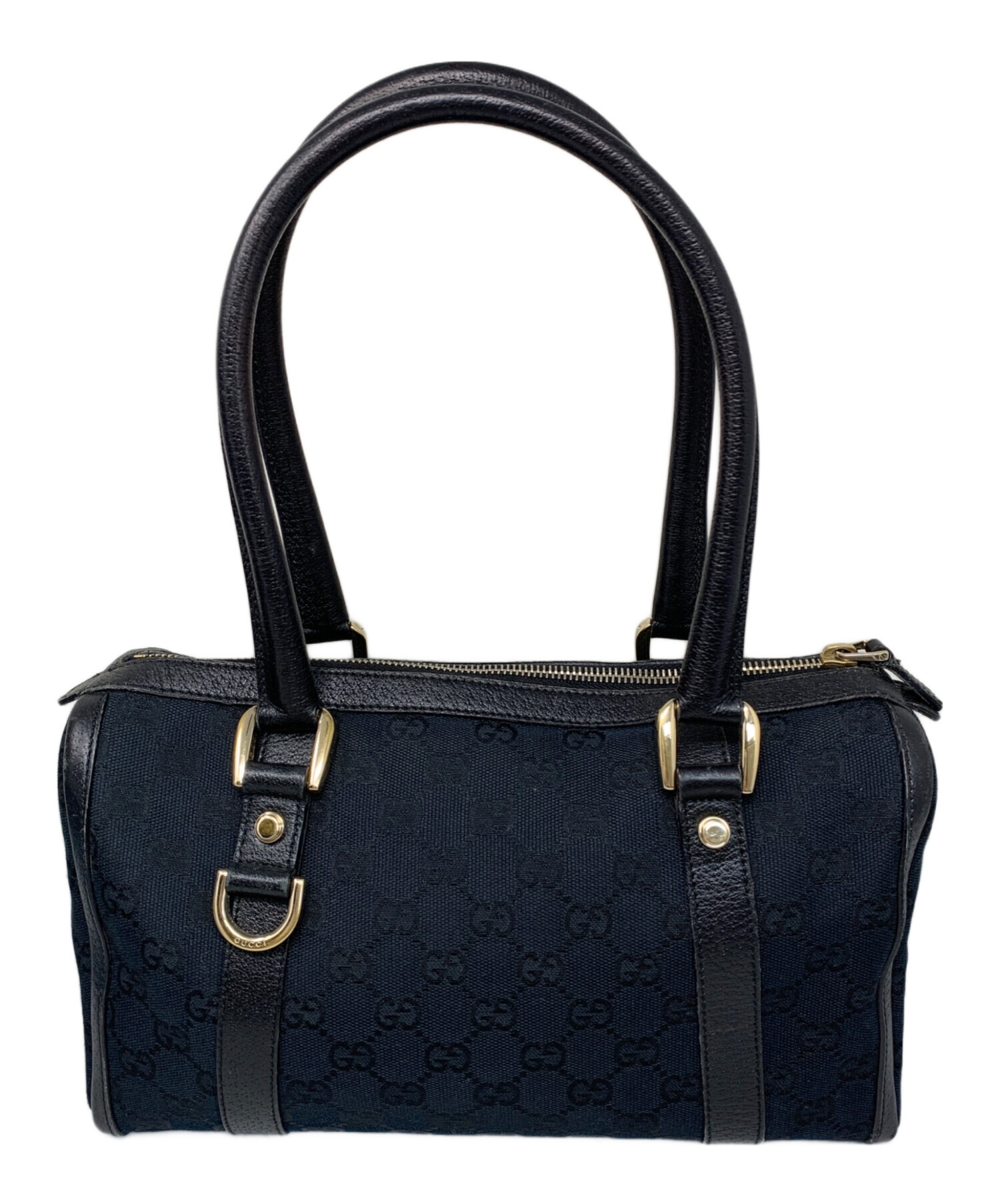 中古・古着通販】GUCCI (グッチ) GUCCI GG ハンドバッグ ブラック 