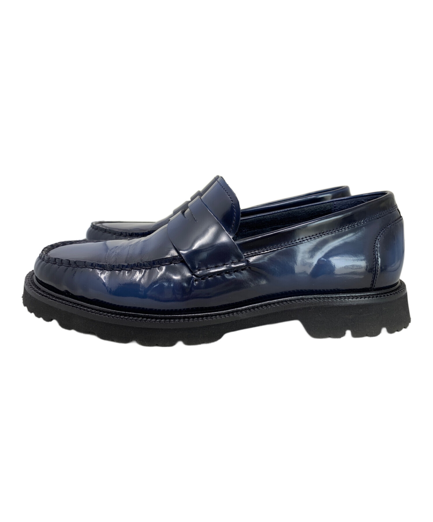 コールハーン COLE HAAN コインローファー 紺色 レザーシューズ 10 1/2 M コールハーン コインローファー COLE HAAN(コールハーン) ⁄ ローファー
