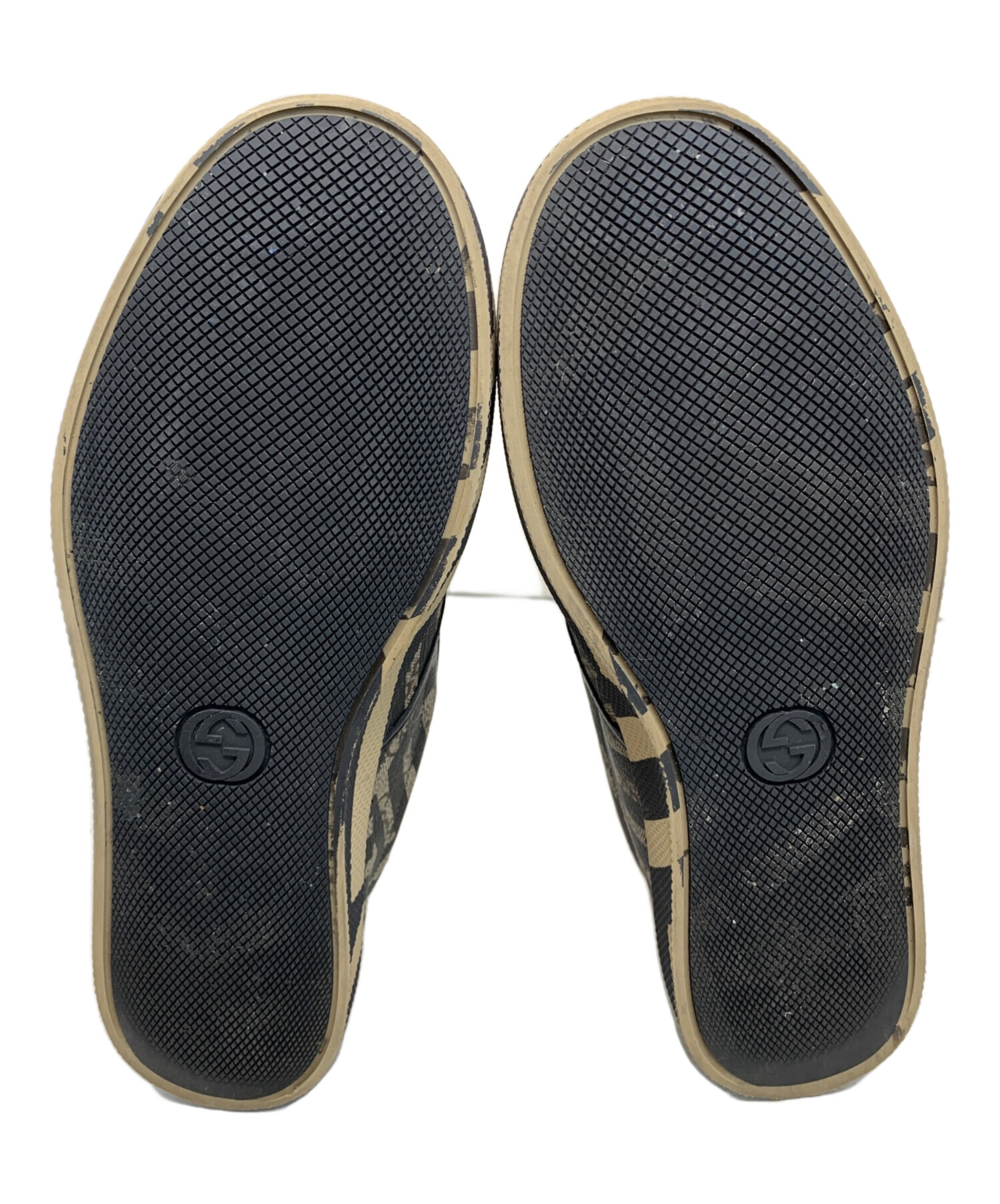 中古・古着通販】GUCCI (グッチ) GUCCI GGカレイド スリッポン