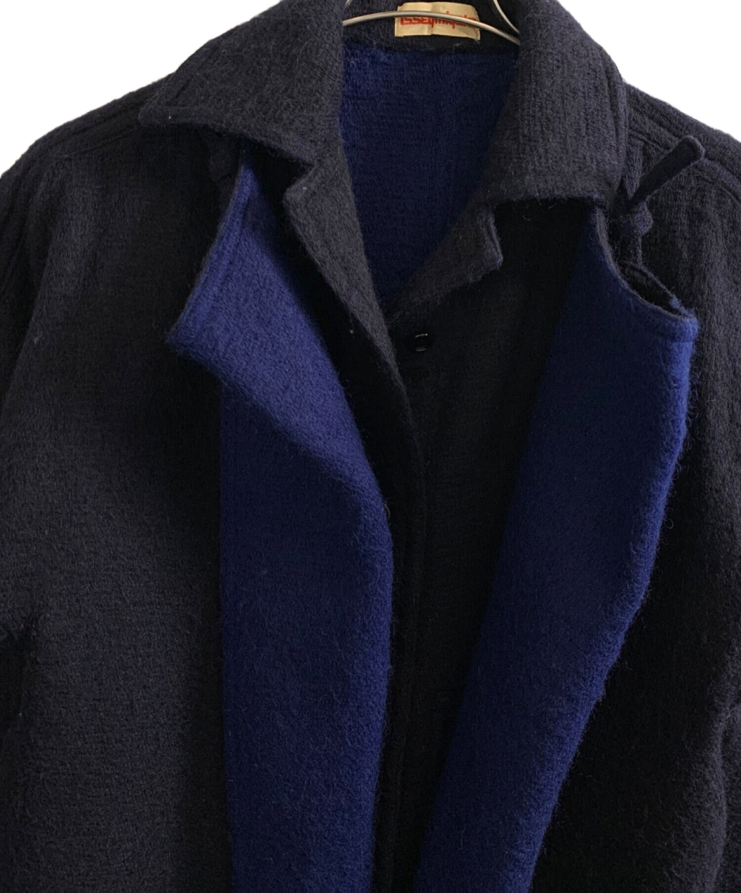 ISSEY MIYAKE ウールコート　 archive 中古・古着通販】ISSEY MIYAKE (イッセイミヤケ) ISSEY MIYAKE ウール