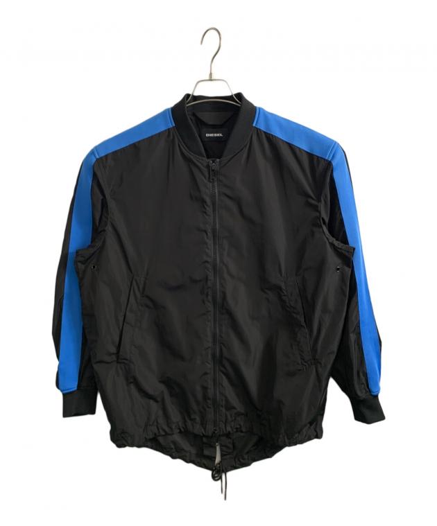 中古・古着通販】DIESEL (ディーゼル) DIESEL ブルゾン ブラック 中古・古着通販】DIESEL (ディーゼル) DIESEL ブルゾン ブラック