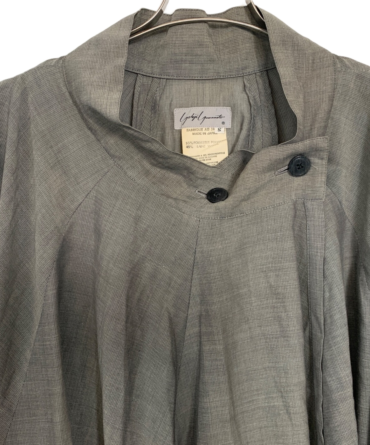 ヨージヤマモトポンチョ 超希少】ヨウジヤマモト S'yte 18aw ポンチョ 定価39800円