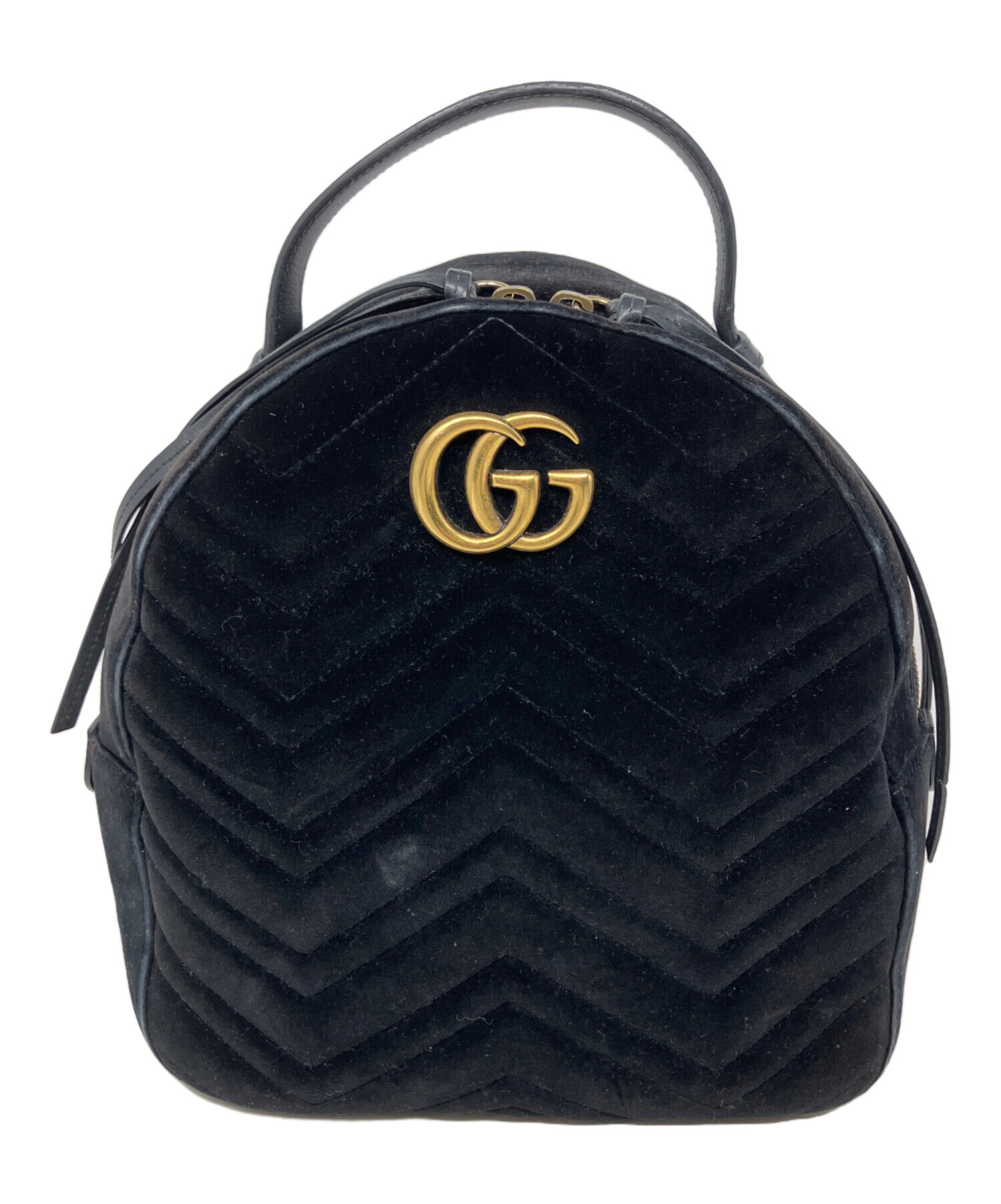 中古・古着通販】GUCCI (グッチ) GUCCI GGマーモント リュック 