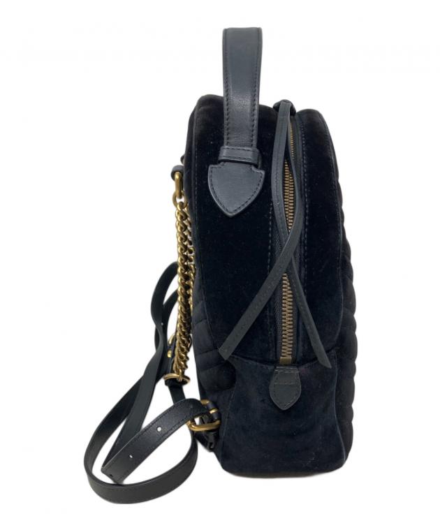 中古・古着通販】GUCCI (グッチ) GUCCI GGマーモント リュック