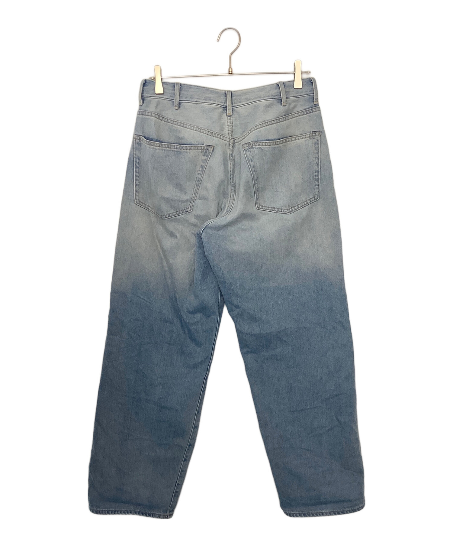 中古・古着通販】BEAMS (ビームス) ワイドフィットデニムパンツ スカイ 